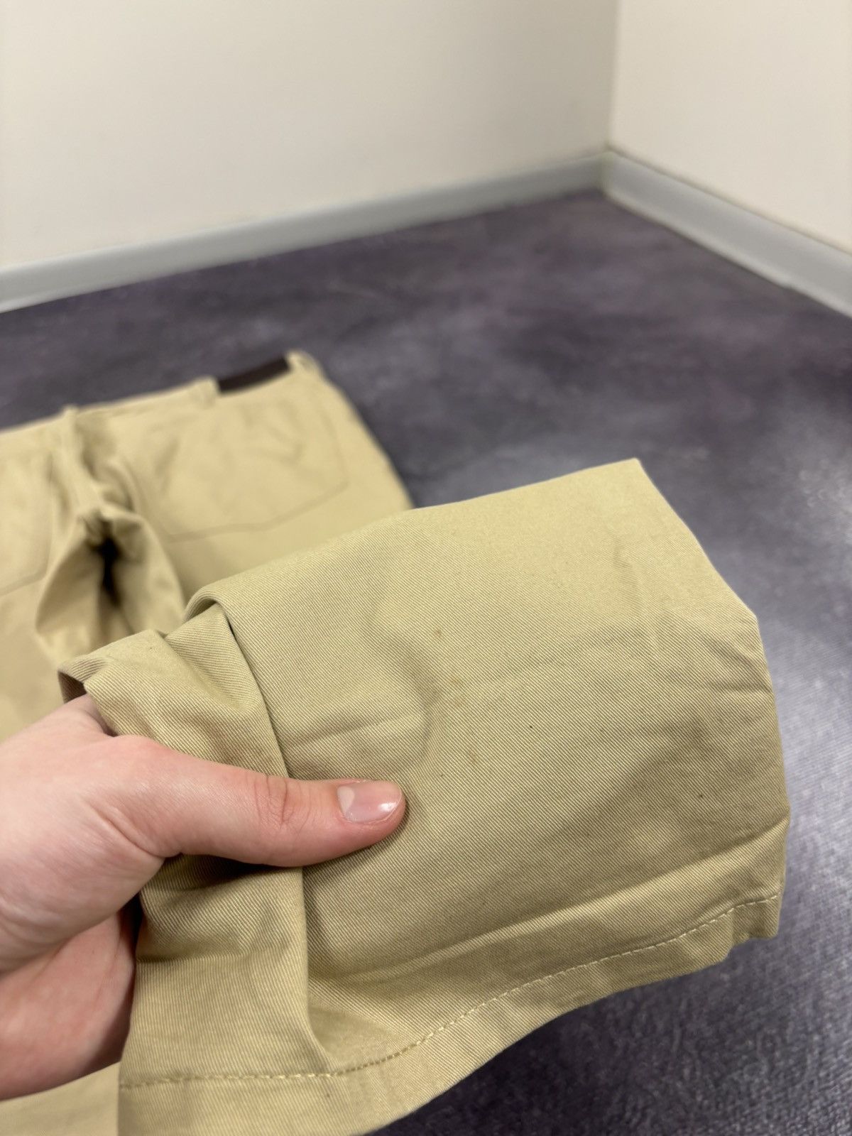 Polo Ralph Lauren Polo Ralph Lauren Men’s Beige Stretch Chino Pants Trousers Size US 36 / EU 52 - 19 Thumbnail