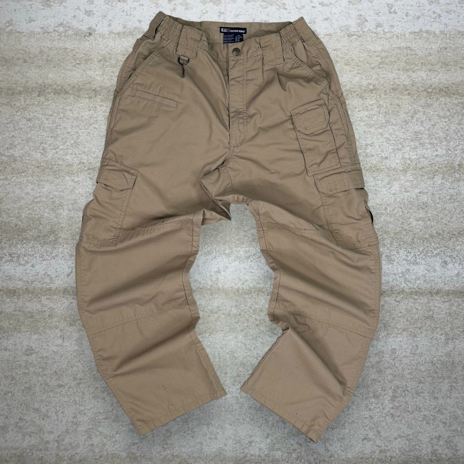 5.11 Vintage 90s 5.11 Tactical Pants 30x30 Baggy Tan Cargos Size US 30 / EU 46 - 2 Thumbnail