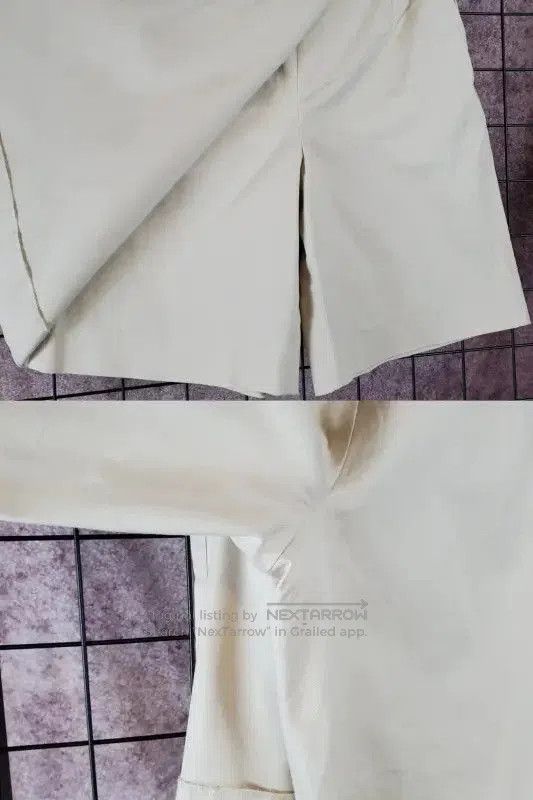 Burberry Burberry Summer Beige Embroidered Logo Shorts. Size 26" / US 2 / IT 38 - 6 Thumbnail
