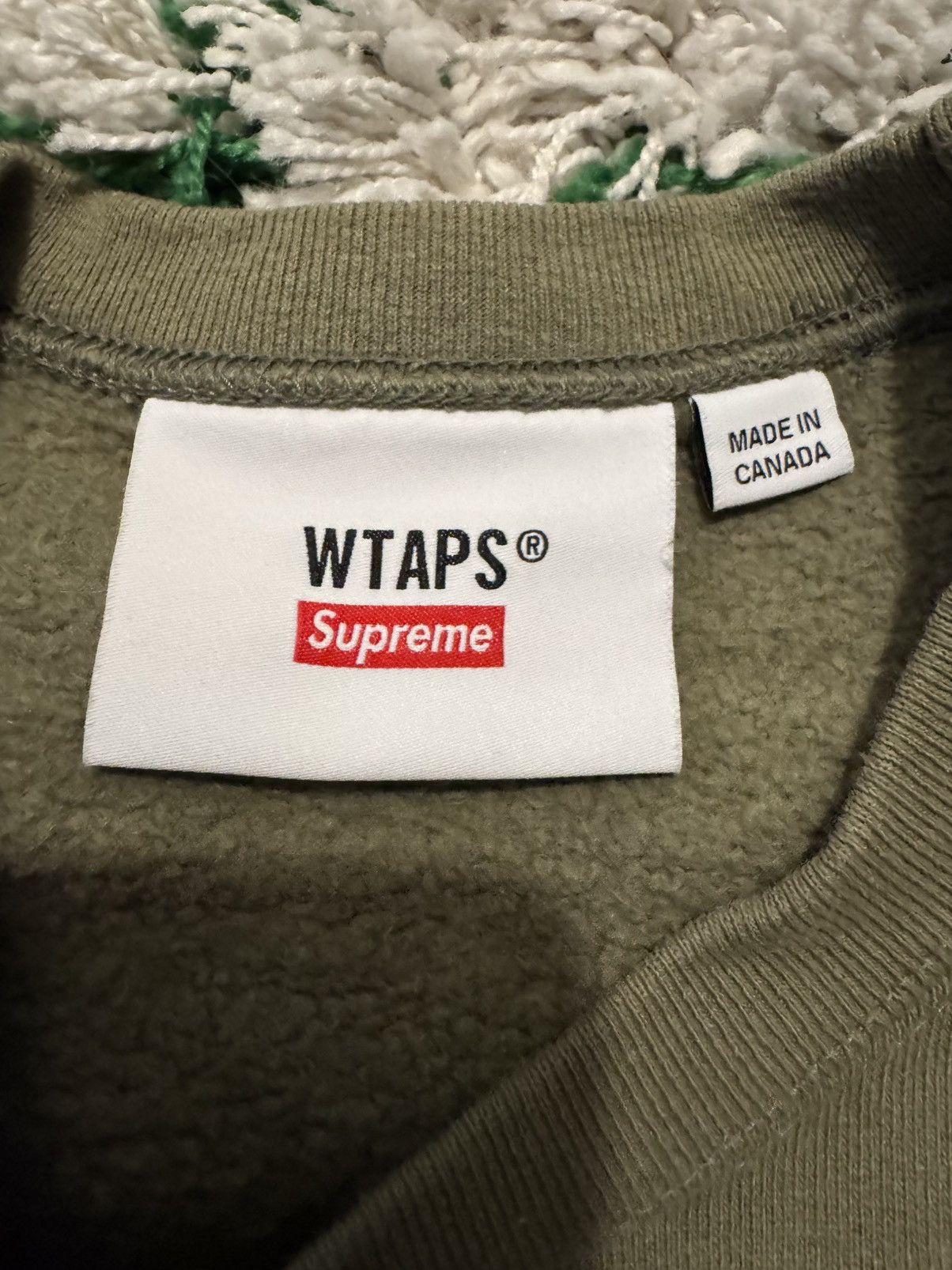Supreme × Wtaps Supreme WTAPS Crewneck Size US M / EU 48-50 / 2 - 6 Thumbnail