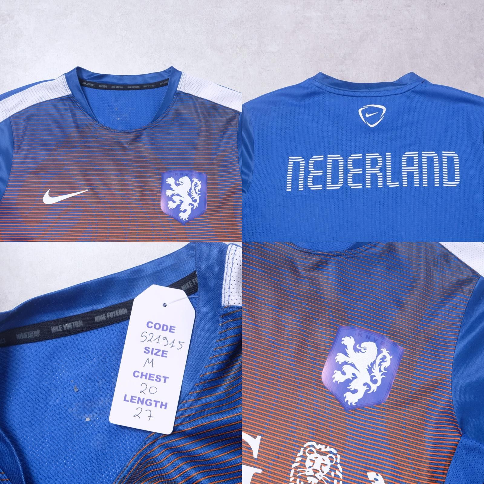 Nike 2014/15 Netherlands Training Shirt Nike (M) Size US M / EU 48-50 / 2 - 4 Thumbnail