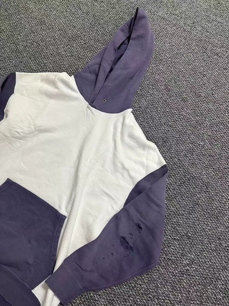 Visvim Visvim Visvim Jumbo Hoodie in White and Purple-2506 Size US S / EU 44-46 / 1 - 2 Thumbnail