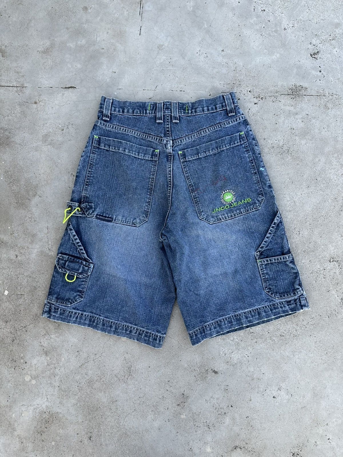 JNCO × Vintage Vintage JNCO Jeans Baggy Denim Shorts Size US 31 - 1 Thumbnail