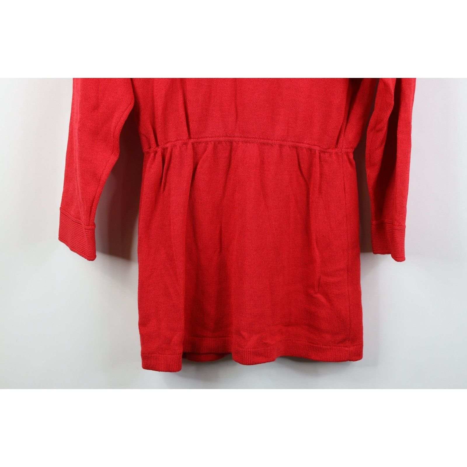St. John Vintage 80s St John Marie Gray Wool Knit Cardigan Sweater Size L / US 10 / IT 46 - 16 Thumbnail