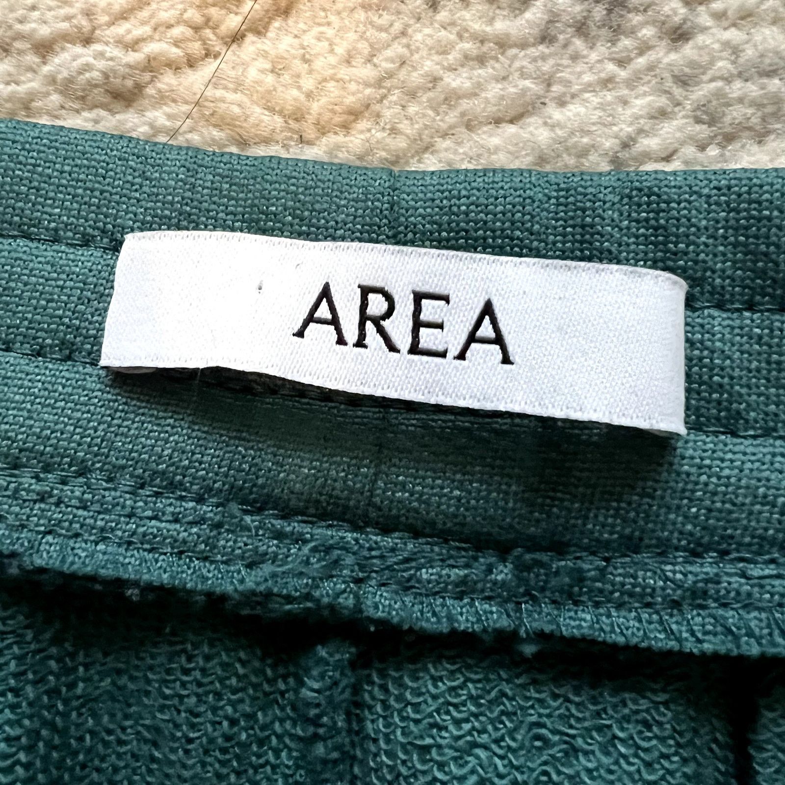 Area AREA Emerald Green Pants Stripe Zip Pocket size XS C4 Size 24" / US 00 / IT 34 - 7 Thumbnail