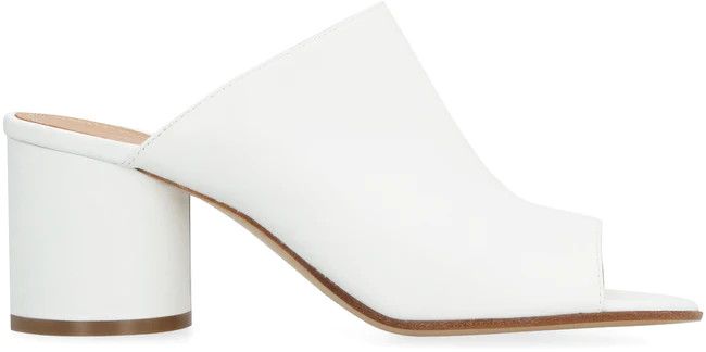 image of Maison Margiela O1W1Db11223 Mule Shoess In White Shoes, Women's (Size 9)