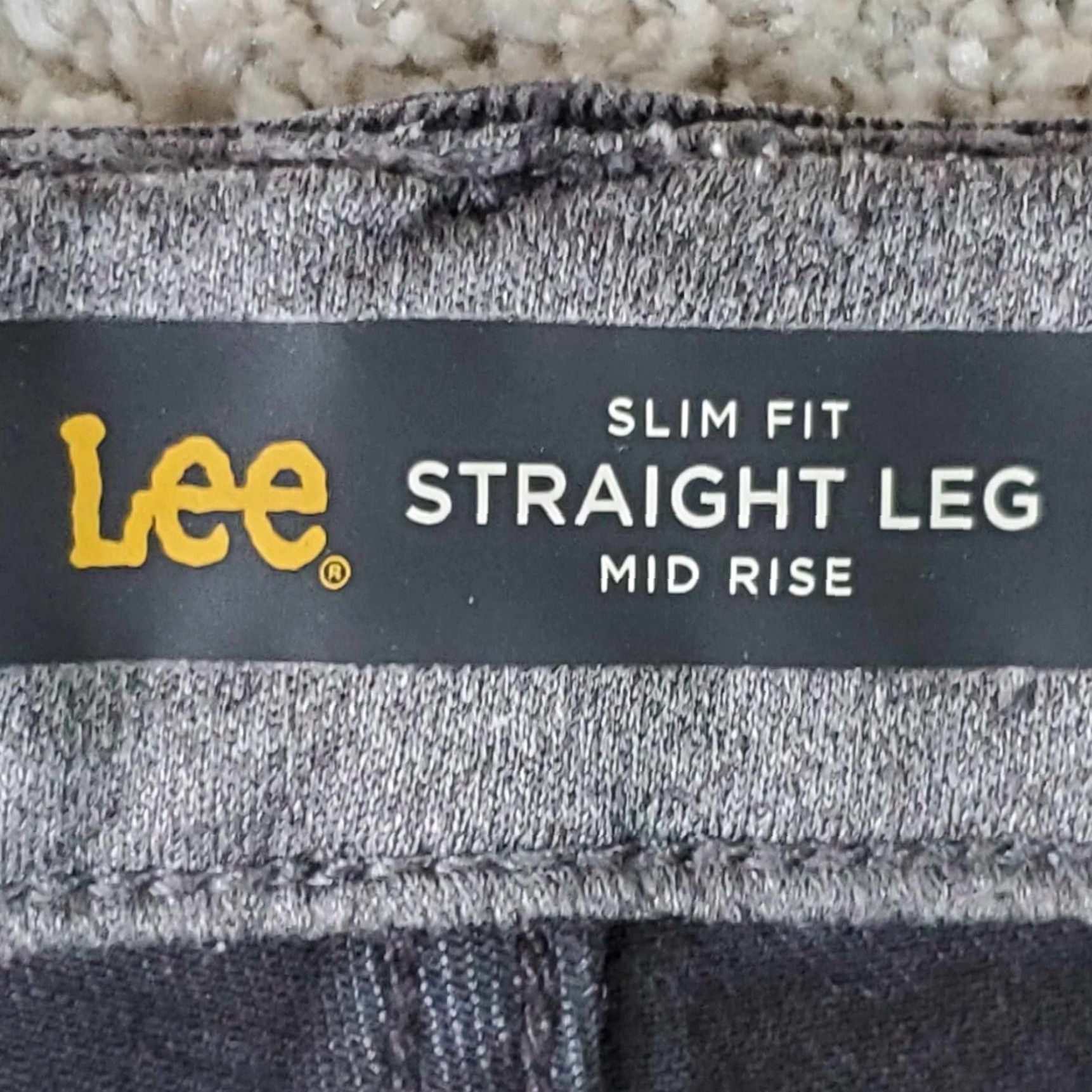Lee Lee Jeans Slim Fit Straight Leg 38x29 Black USA Adult Mens Size US 38 / EU 54 - 2 Thumbnail