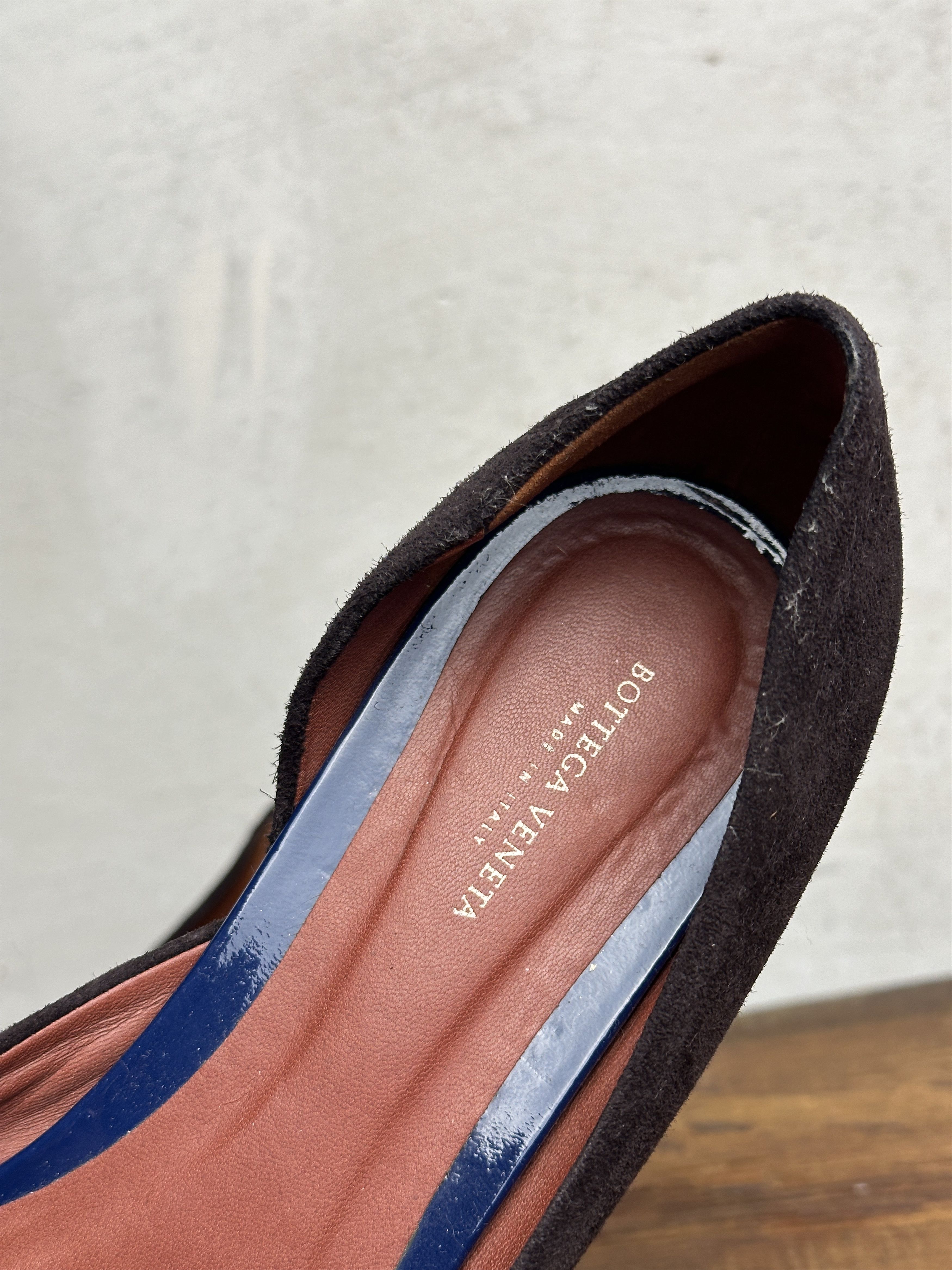 Bottega Veneta Bottega Veneta Dark Brown Flats Size US 10 / IT 40 - 9 Thumbnail