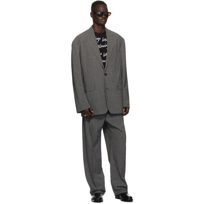 Balenciaga Balenciaga Check Pants Size 44R - 11 Thumbnail