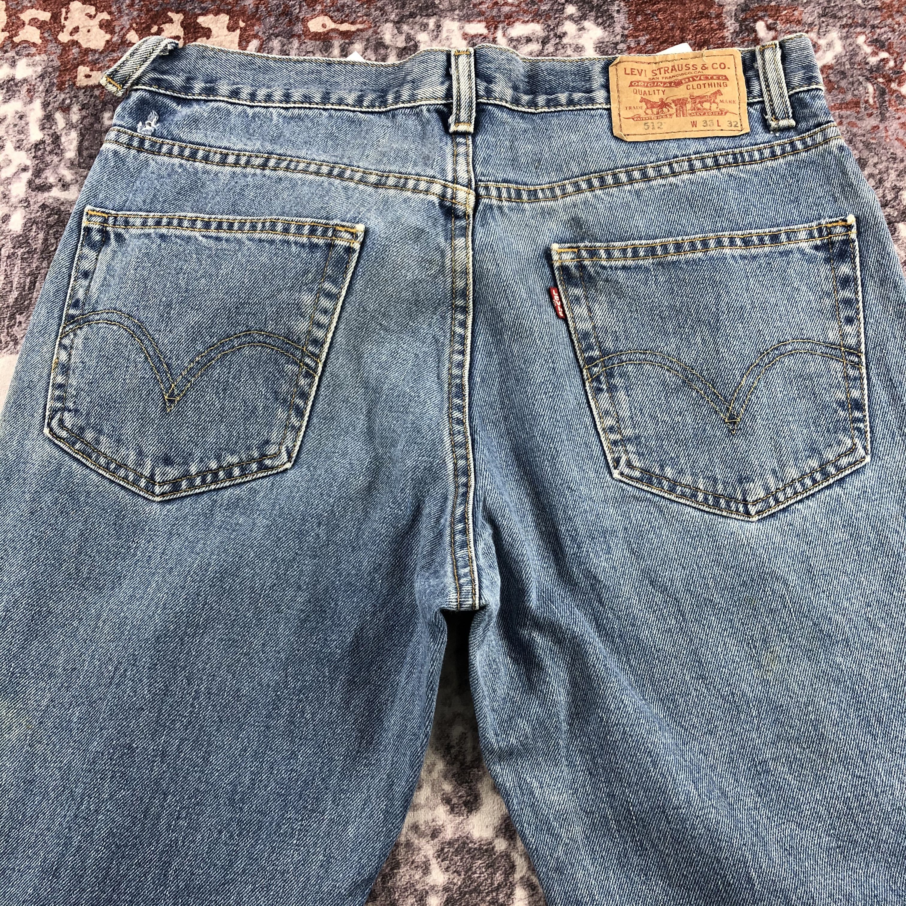 Levi's × Vintage Vintage Blue Wash Levis 512 Jeans-JM2484 Size US 34 / EU 50 - 5 Thumbnail