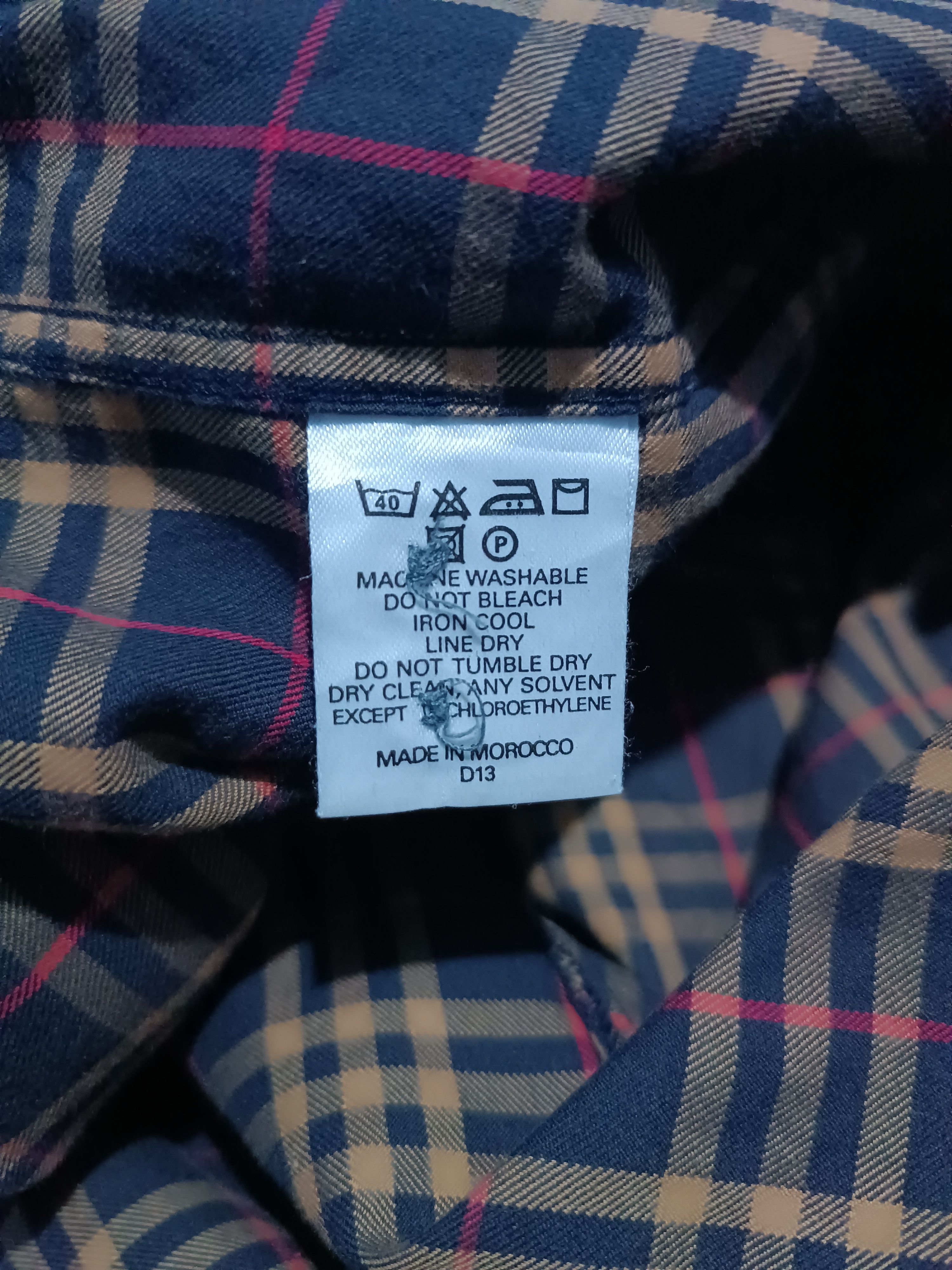 Burberry Burberry Long Sleeve Shirt Size US L / EU 52-54 / 3 - 6 Thumbnail