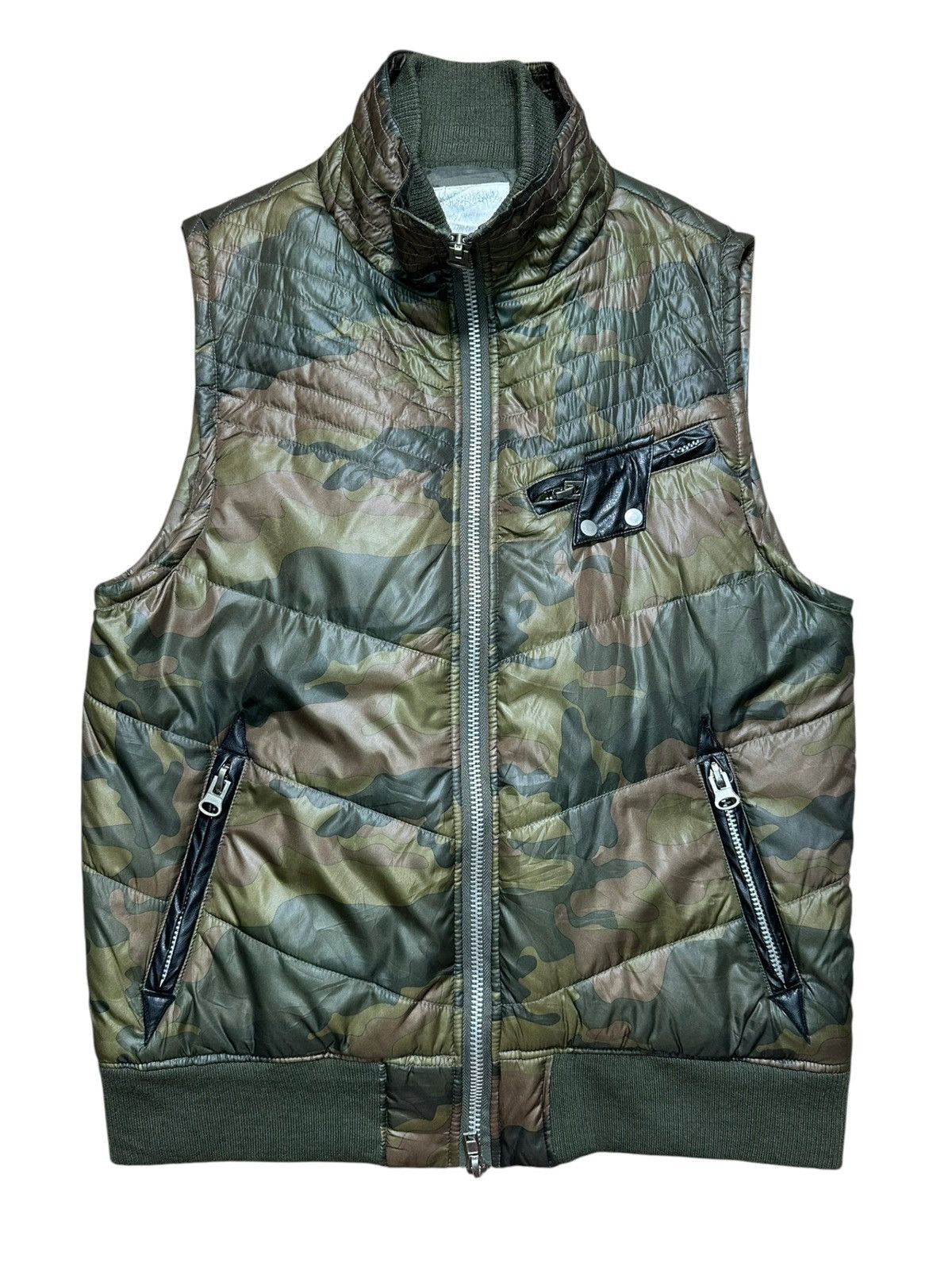 If Six Was Nine CLONE DEVGRU camouflage print quilted puffer vest Size US M / EU 48-50 / 2 - 1 Thumbnail