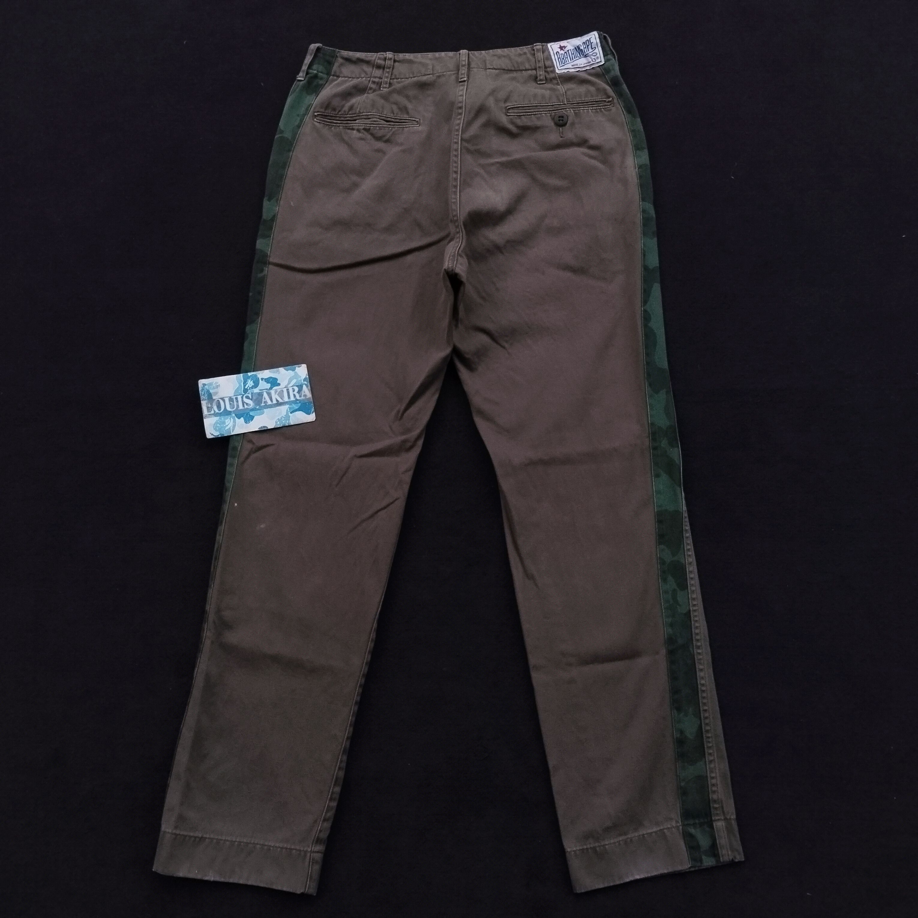 Bape 2011 Bape Side Lline Chino Pants Size US 32 / EU 48 - 3 Thumbnail