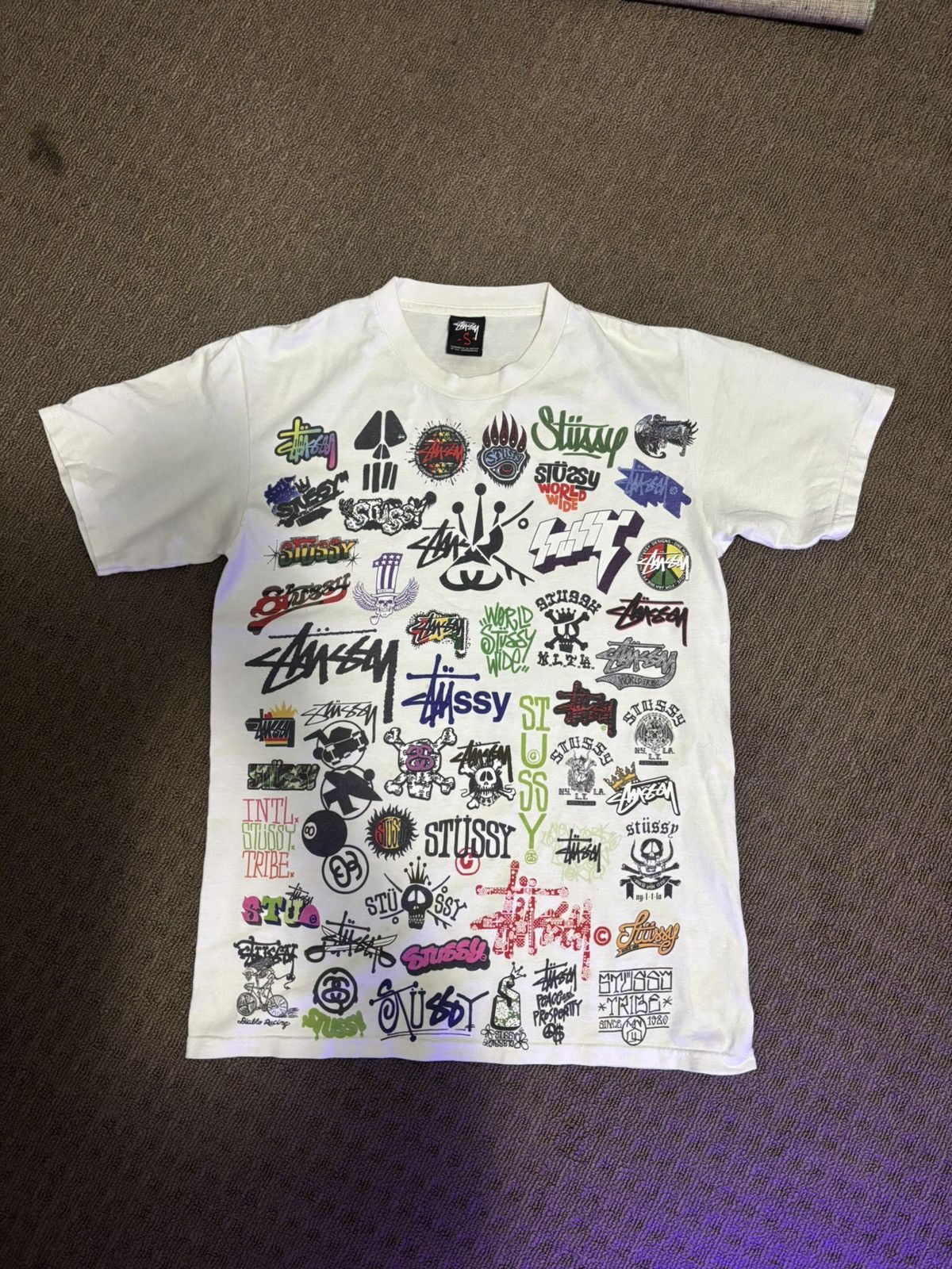 Stussy × Vintage Stussy All Logo Size US S / EU 44-46 / 1 - 1 Thumbnail