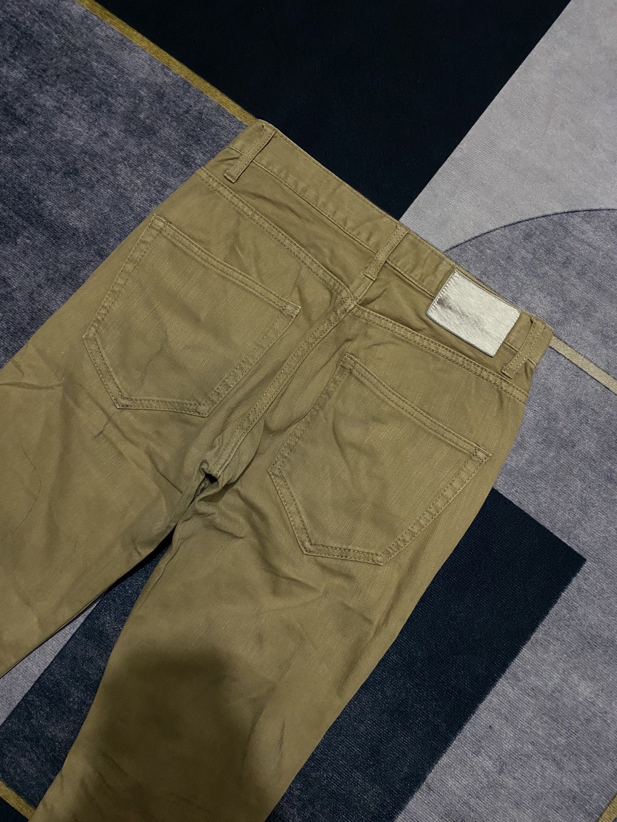 If Six Was Nine Y2k FLARE URBAN CRAFT IFSIXWASNINE DENIM PANTS Size US 30 / EU 46 - 4 Thumbnail