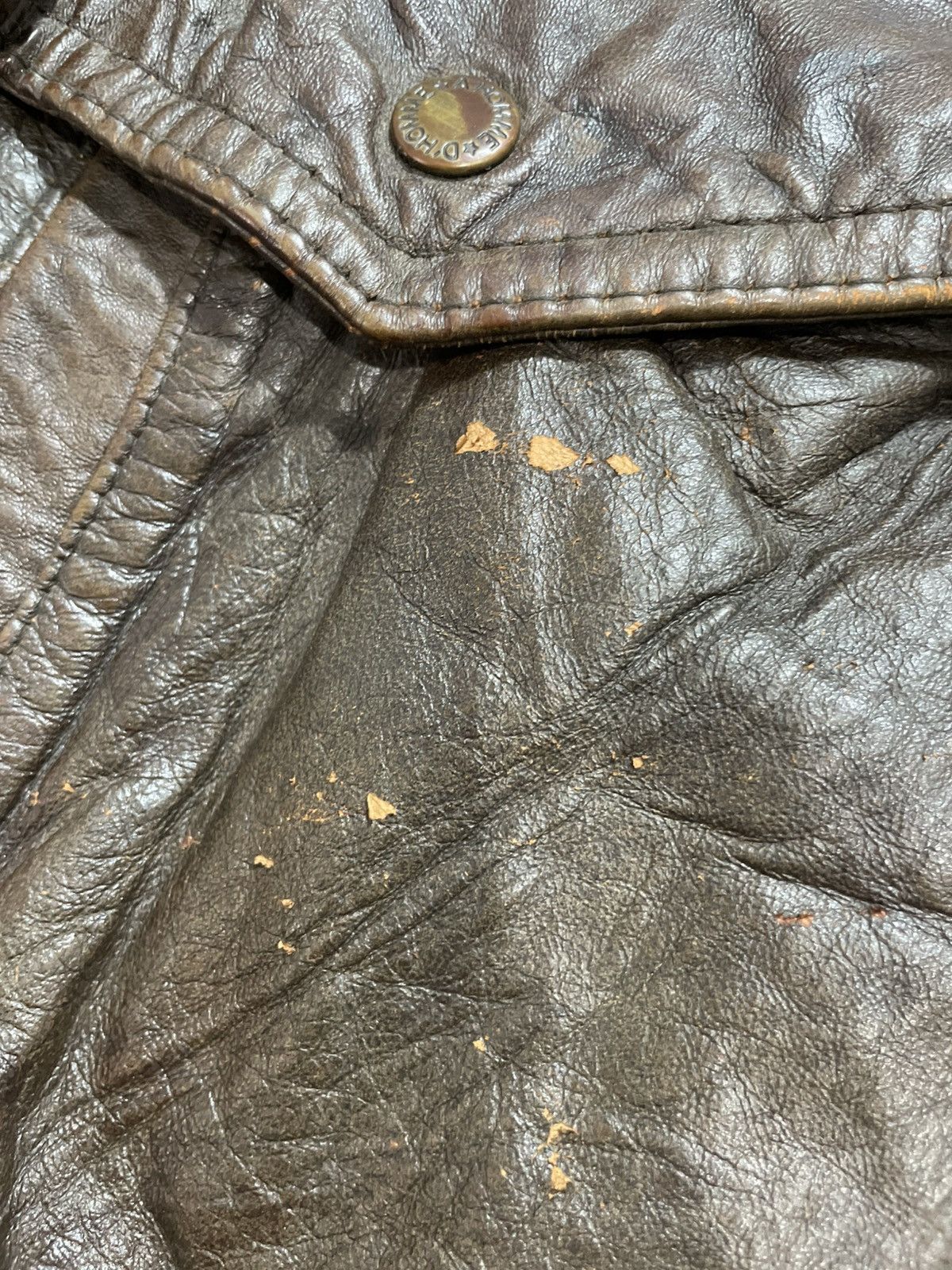 Issey Miyake Vintage Issey Miyake Design Leather Jacket D'homme A'Homme Size US M / EU 48-50 / 2 - 13 Thumbnail