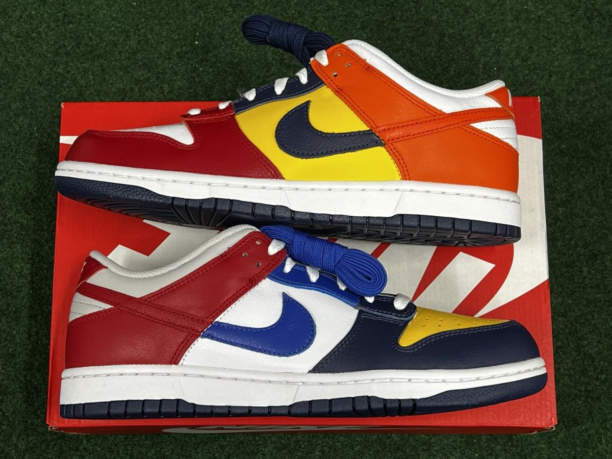 Nike Nike Dunk Low QS CO.JP What The Size US 11 / EU 44 - 4 Thumbnail