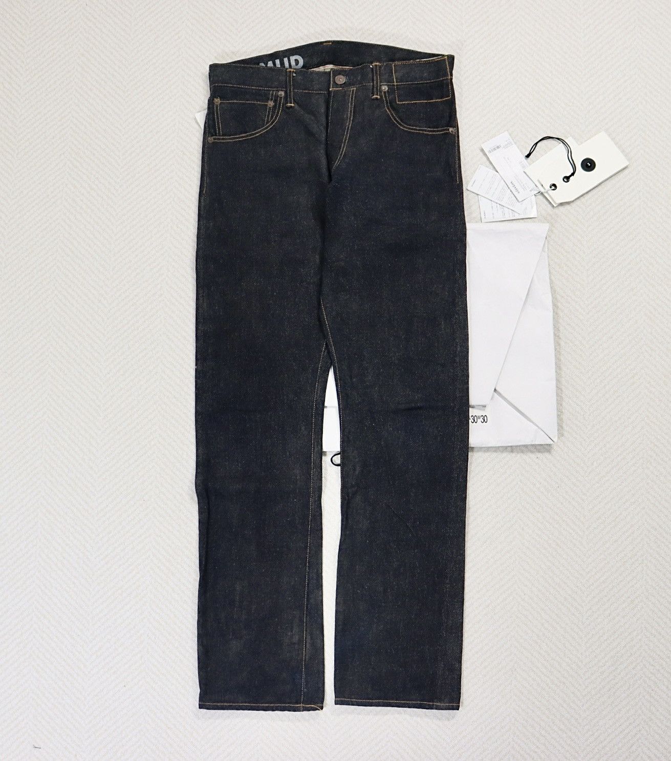 Visvim Visvim 23ss Social Sculpture 01 Slim Raw Mud Od | Grailed 