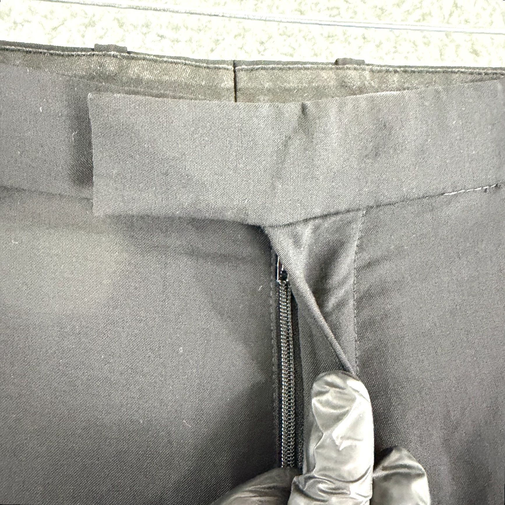 Theory Theory Cody Tailor Dress Pants Mens Size 33 Black Wool Straight Leg Work Office Size US 33 - 3 Thumbnail
