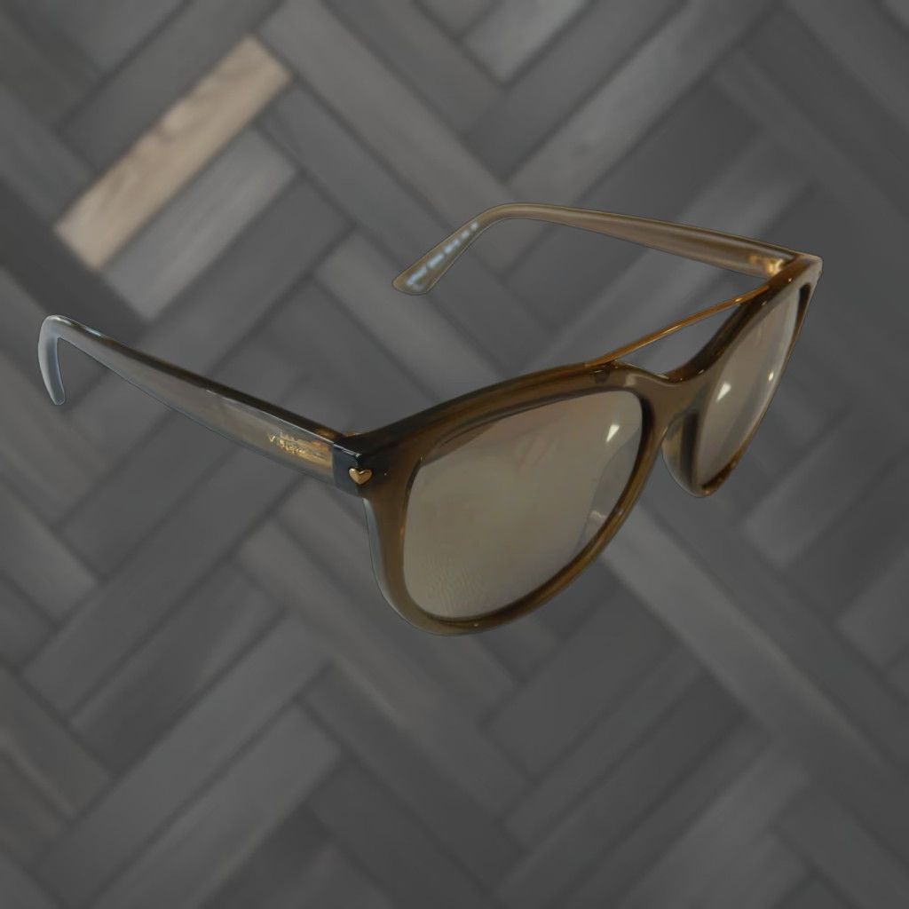 Vogue Sunglasses Women 55-18-140 Green Hearts 5134-S 25305A Vintage? (if vintage not specified skip)