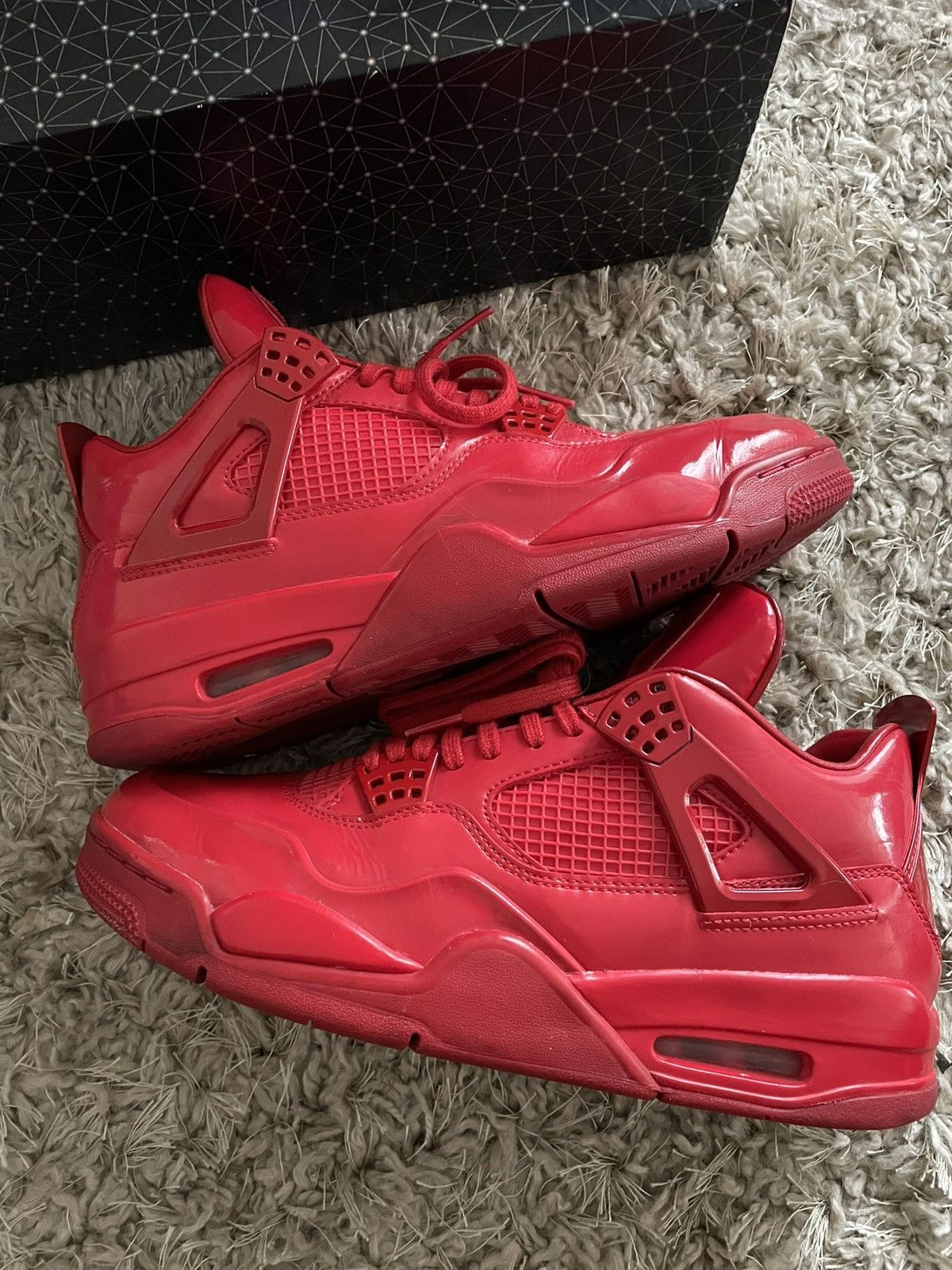 Jordan Brand Jordan 4 11lab 4 Red Size US 9 / EU 42 - 2 Thumbnail