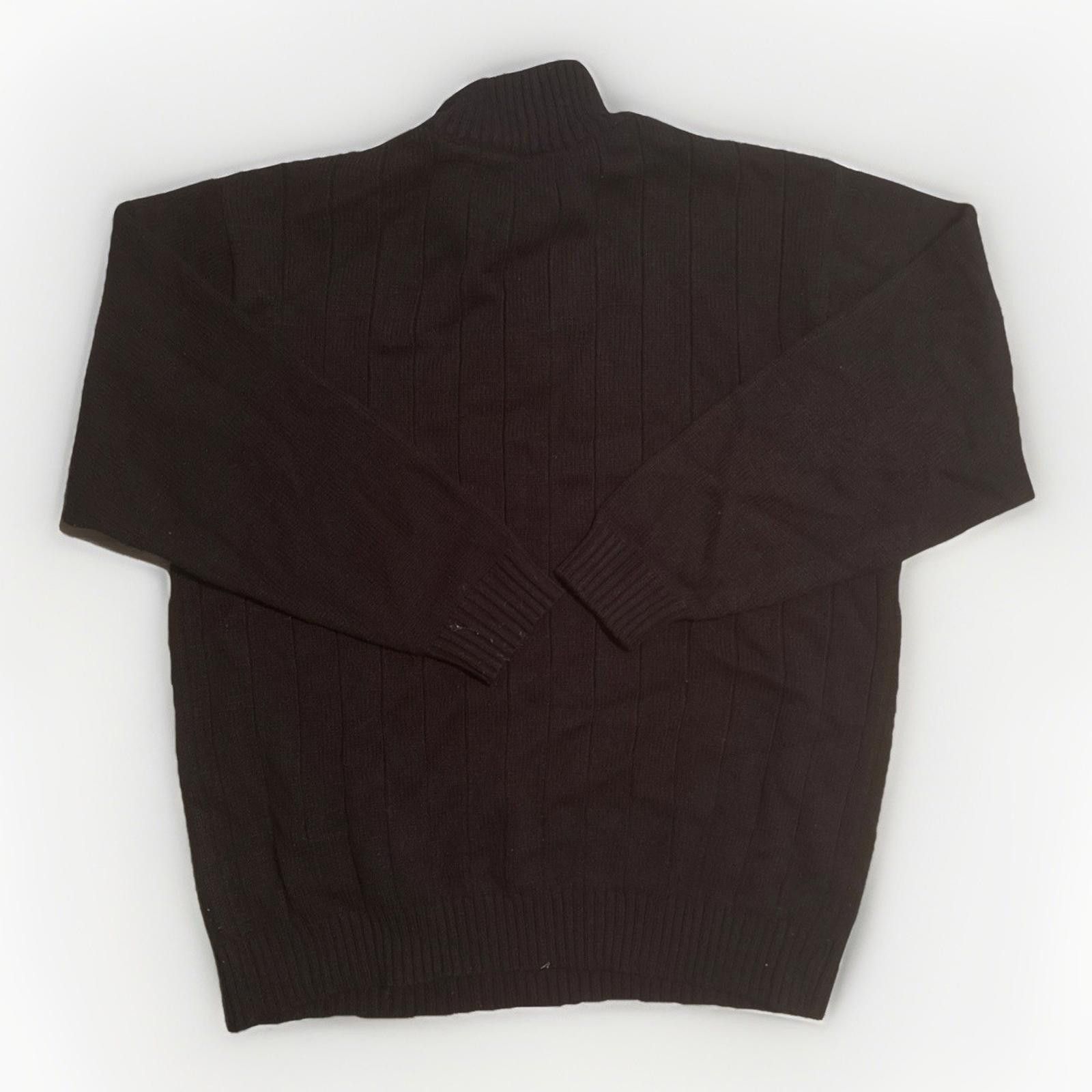 Southpole South Pole Shirt Mens Quarter Zip High Neck Sweater Black XL Size US XL / EU 56 / 4 - 6 Thumbnail