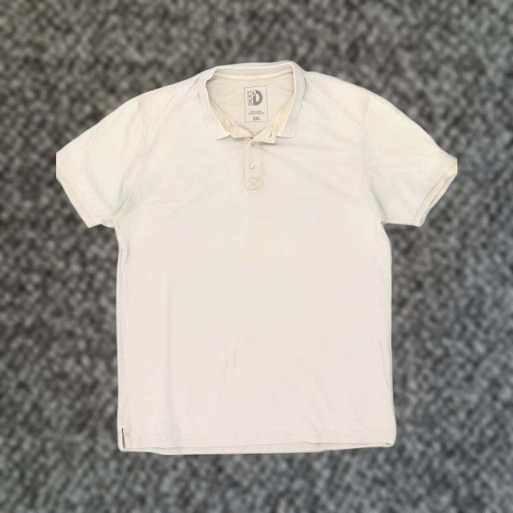 Vintage DACK'S Mens Polo Shirt 2XL Grey Cotton Size US XXL / EU 58 / 5 - 1 Thumbnail