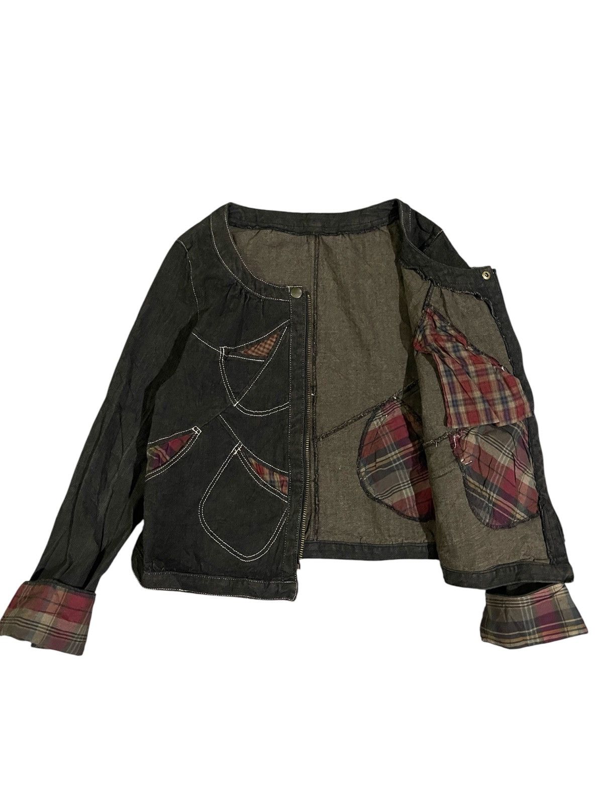 Hysteric Glamour Y2K Japanese Brand Multipocket Denim Jacket Size M / US 6-8 / IT 42-44 - 3 Thumbnail
