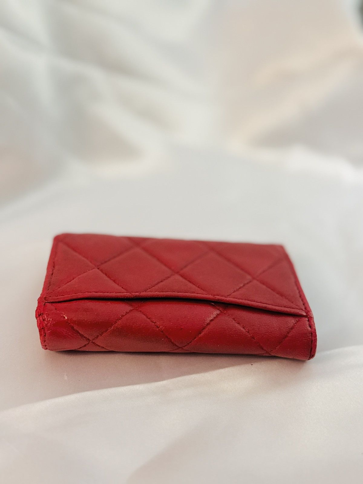 Chanel Caviar Quilted Classic Key Holder Wallet Red Size ONE SIZE - 6 Thumbnail