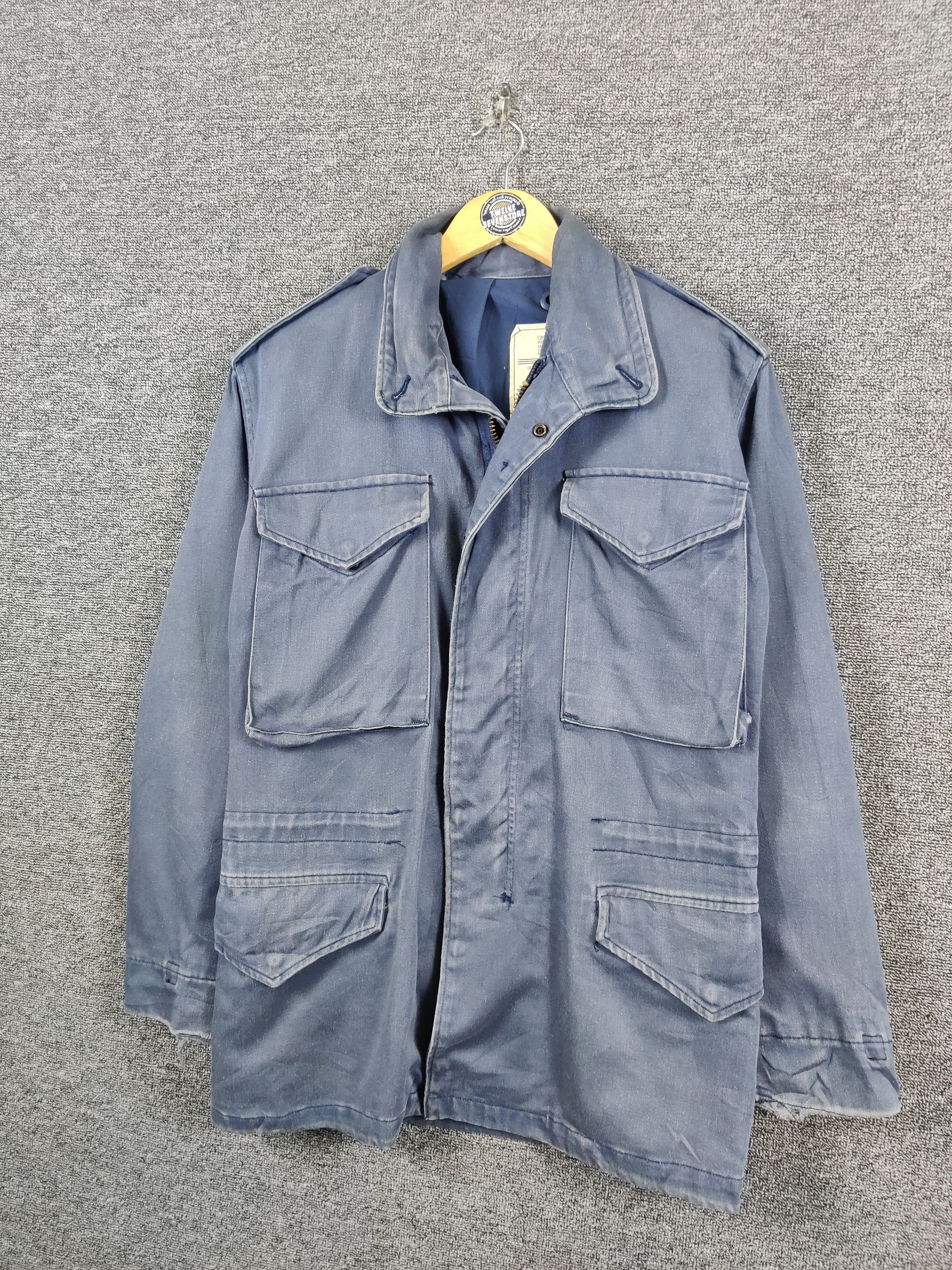 Alpha Industries Vintage 90s Alpha Industries M65 Field Scovill Jacket Size US S / EU 44-46 / 1 - 2 Thumbnail