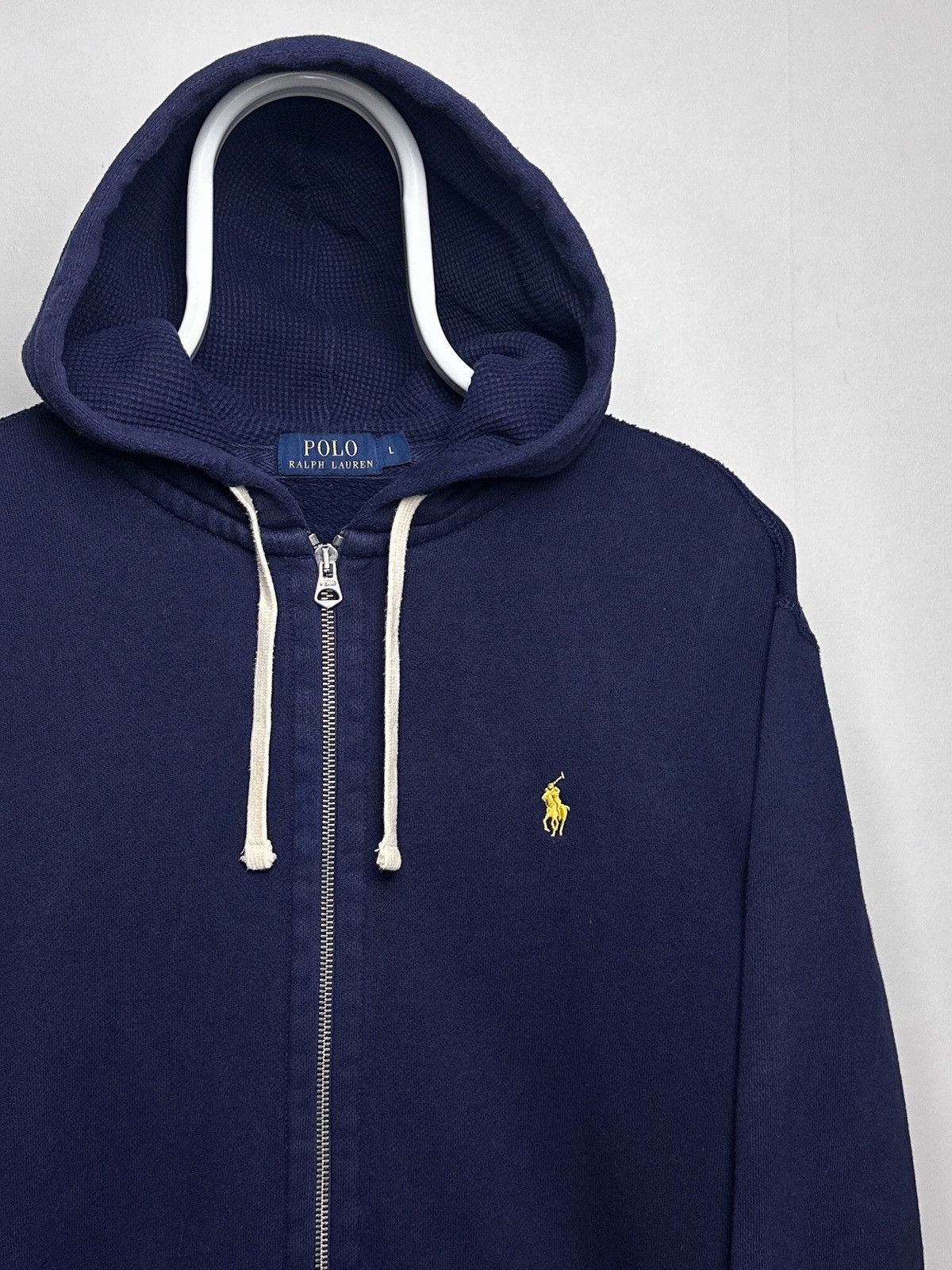 Polo Ralph Lauren Polo Ralph Lauren Zip Up Hoodie Y2K Size L Size US L / EU 52-54 / 3 - 3 Thumbnail