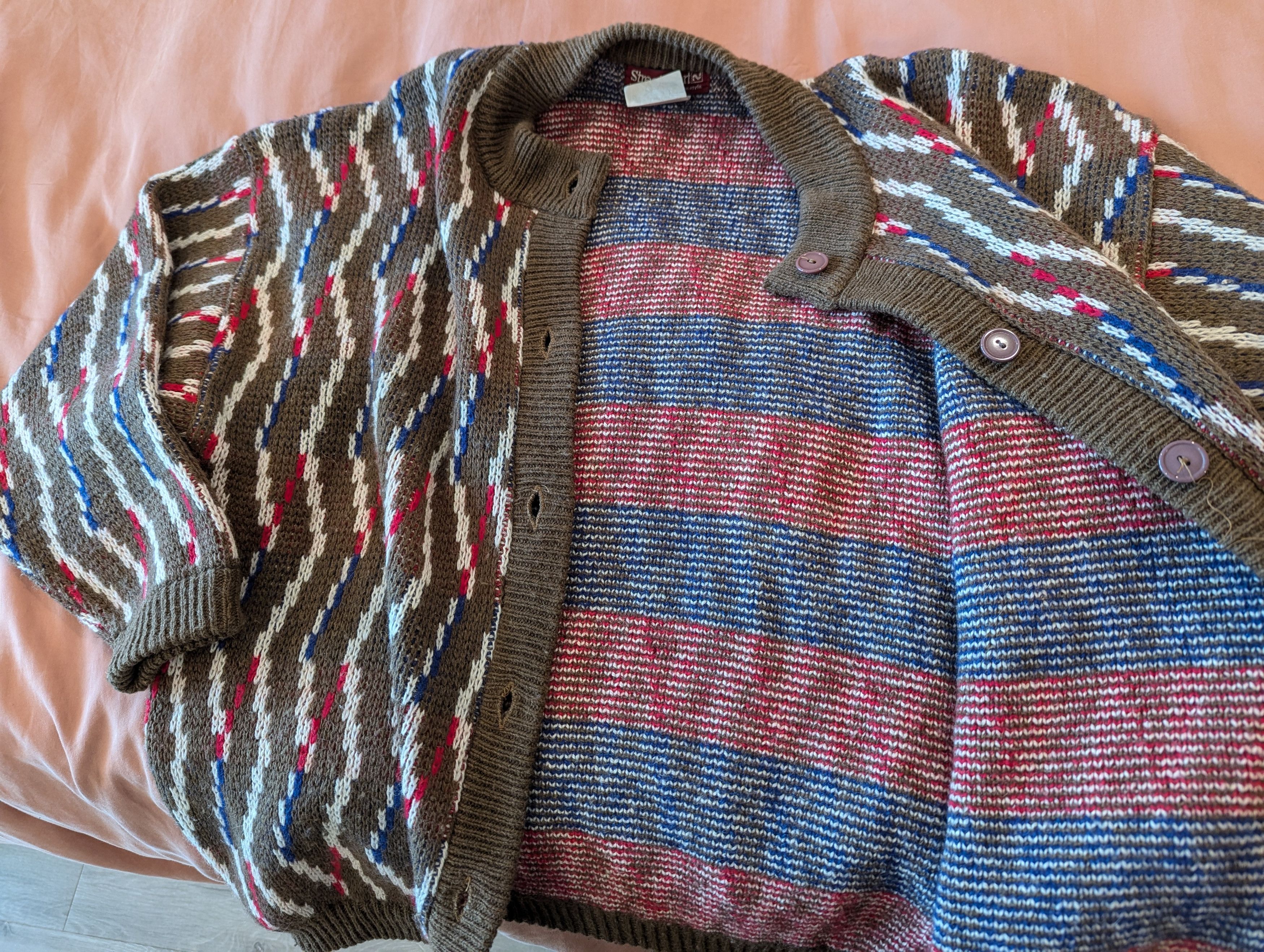 Vintage Vintage Streetsport Wool Cardigan Size US S / EU 44-46 / 1 - 5 Thumbnail