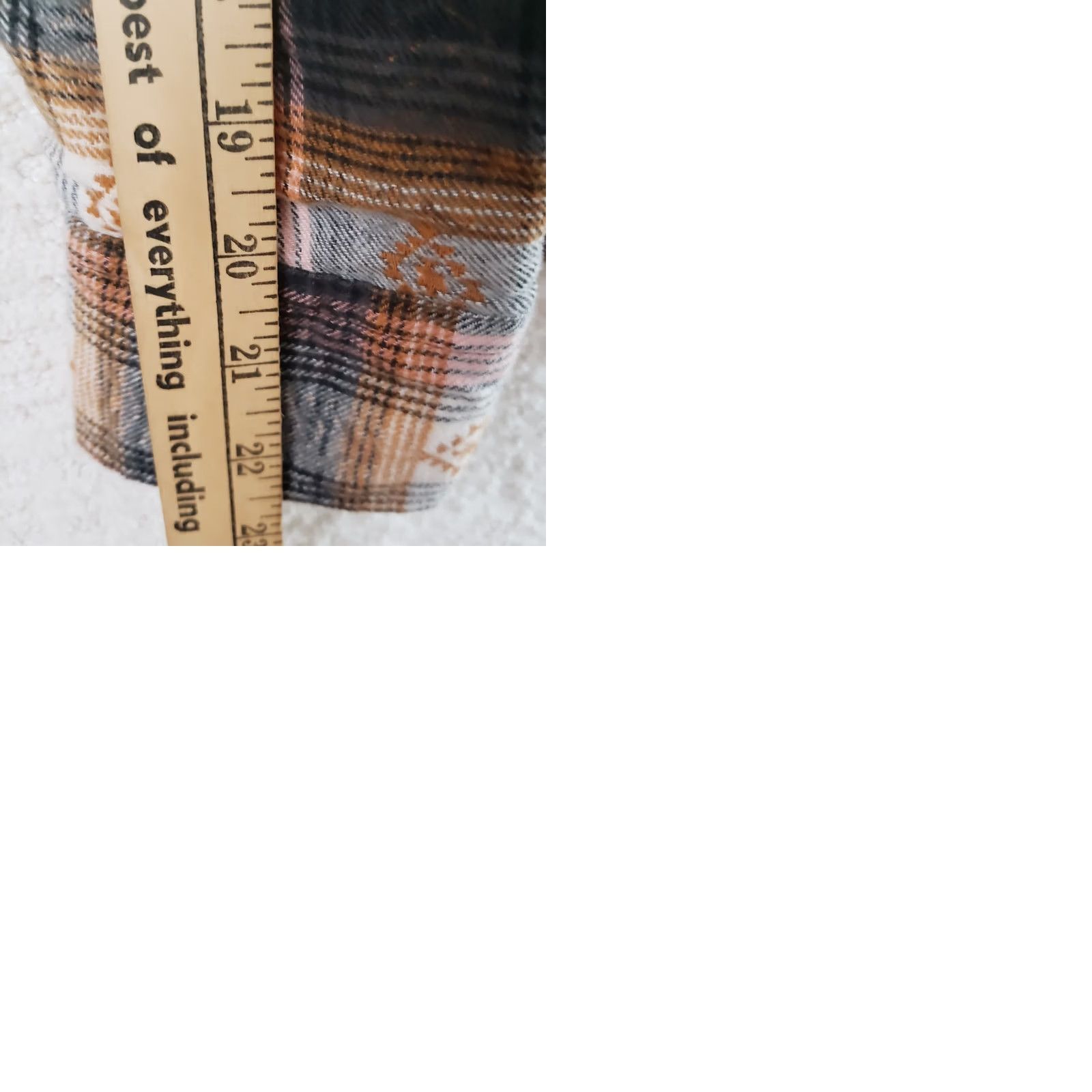 Vintage Shyanne Western Flannel Shirt Womens M Brown Plaid Pearl Snap Long Sleeve Size M / US 6-8 / IT 42-44 - 10 Thumbnail