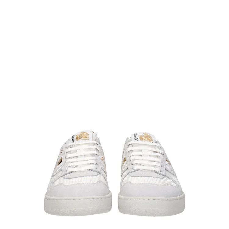 Lanvin ob1o1e1124 Fabric Sneakers in White Size US 6 / IT 36 - 3 Thumbnail