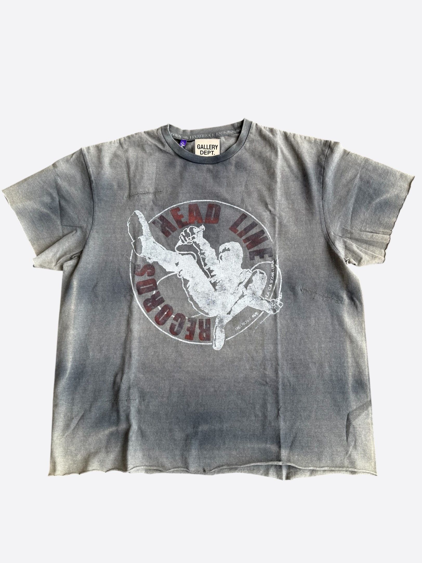 Gallery Dept. Vintage Black Records Glitter Logo Distressed T-Shirt Size US S / EU 44-46 / 1 - 1 Thumbnail