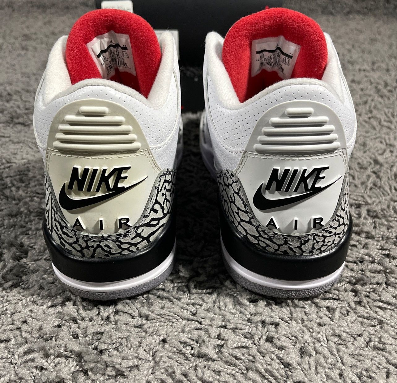 Jordan Brand 2013 Jordan 3 White Cement 88 Dunk Contest Size US 8.5 / EU 41-42 - 5 Thumbnail