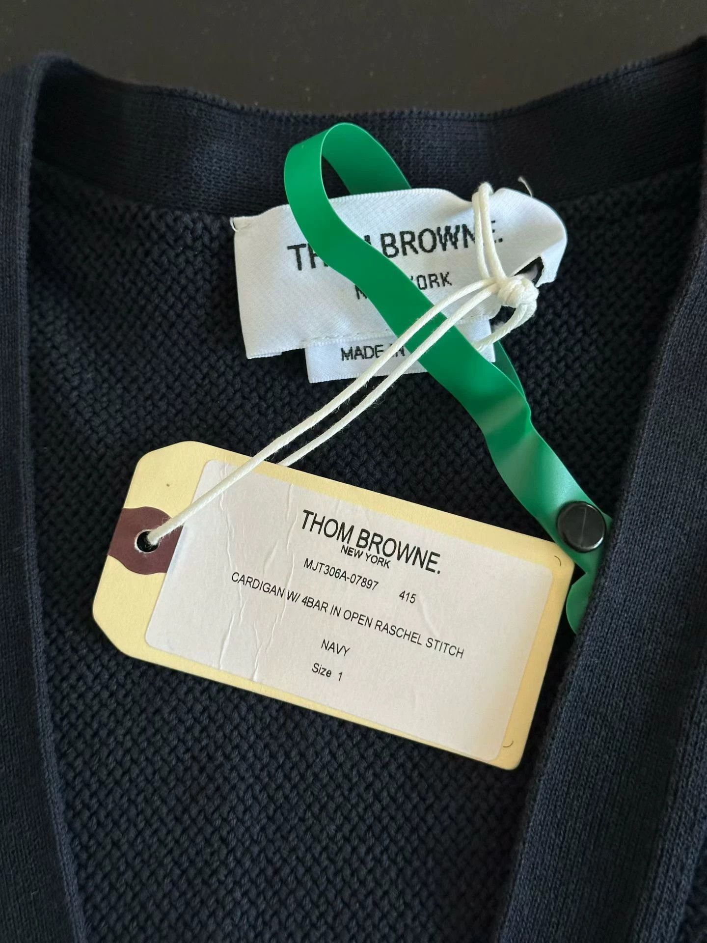 Thom Browne Thom Browne Blue Cardigan - Size 1 - New w/ Tags Size US S / EU 44-46 / 1 - 3 Thumbnail