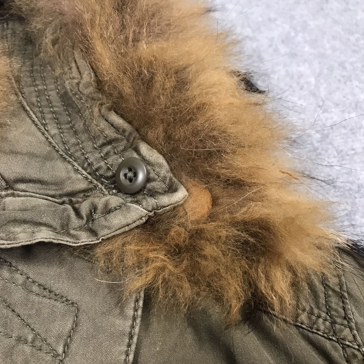 If Six Was Nine × Le Grande Bleu (L.G.B.) × Tornado Mart GOA COMPANY FUR HOODIES CROPPED JACKET Size US S / EU 44-46 / 1 - 8 Thumbnail