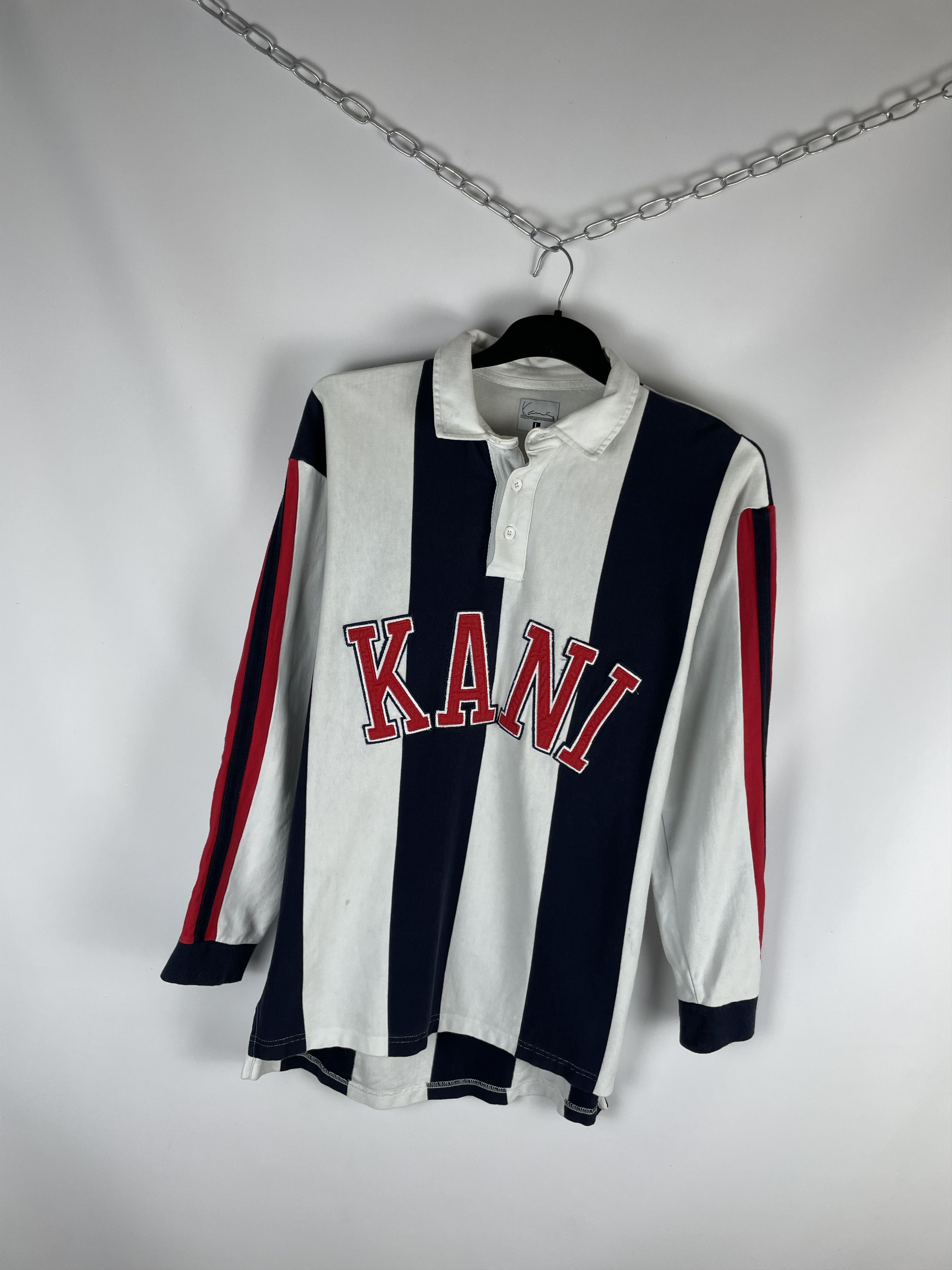 Karl Kani Karl Kani Rugby Polo Long Sleeve Size US L / EU 52-54 / 3 - 2 Thumbnail
