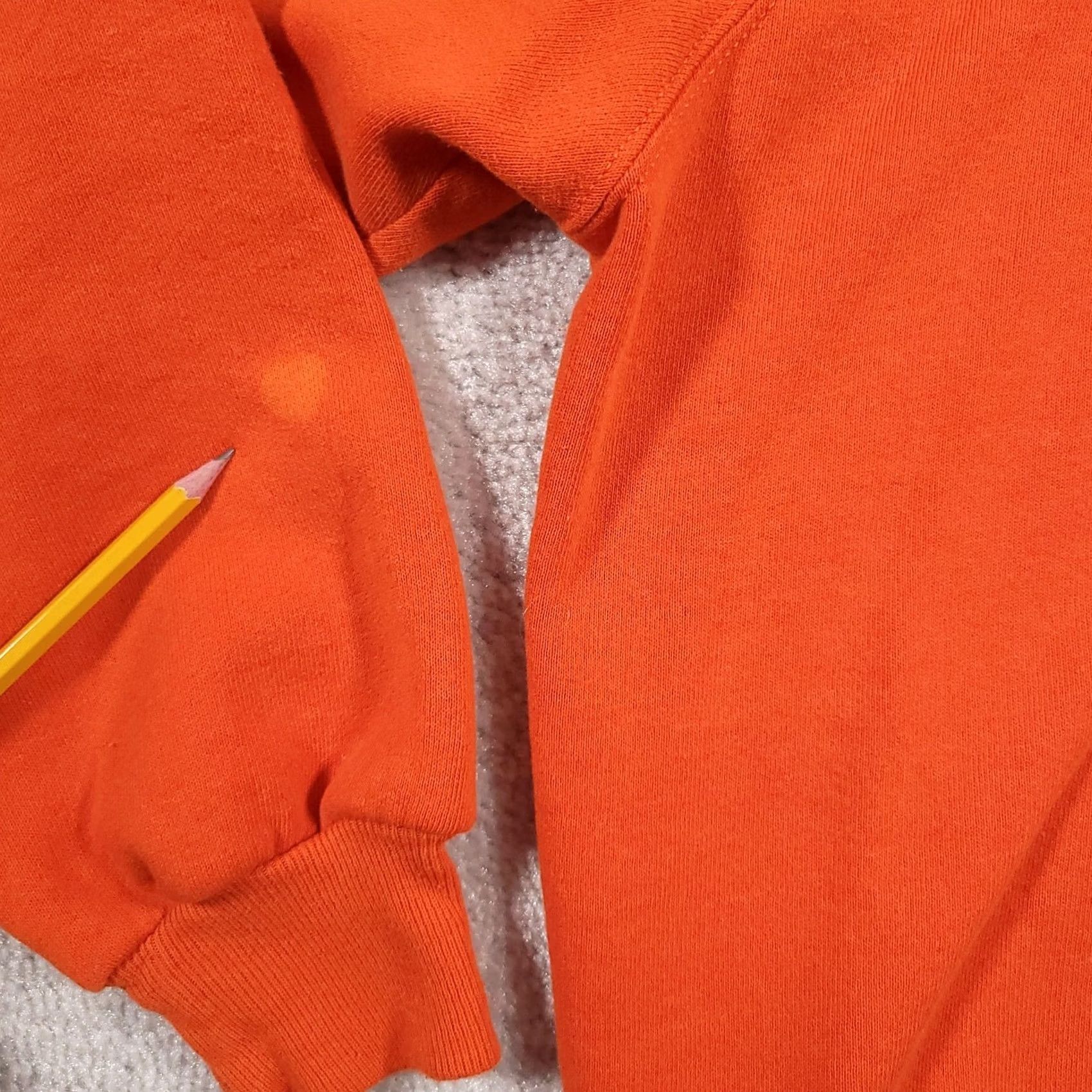 Jerzees VINTAGE JERZEES Orange Crewneck Sweatshirt Adult 2X Long Sleeve Sweatshirt Unisex Adults Mens Womens Orange Crewneck 2X Long Sleeve USA Pattern Solid Size US XXL / EU 58 / 5 - 7 Thumbnail