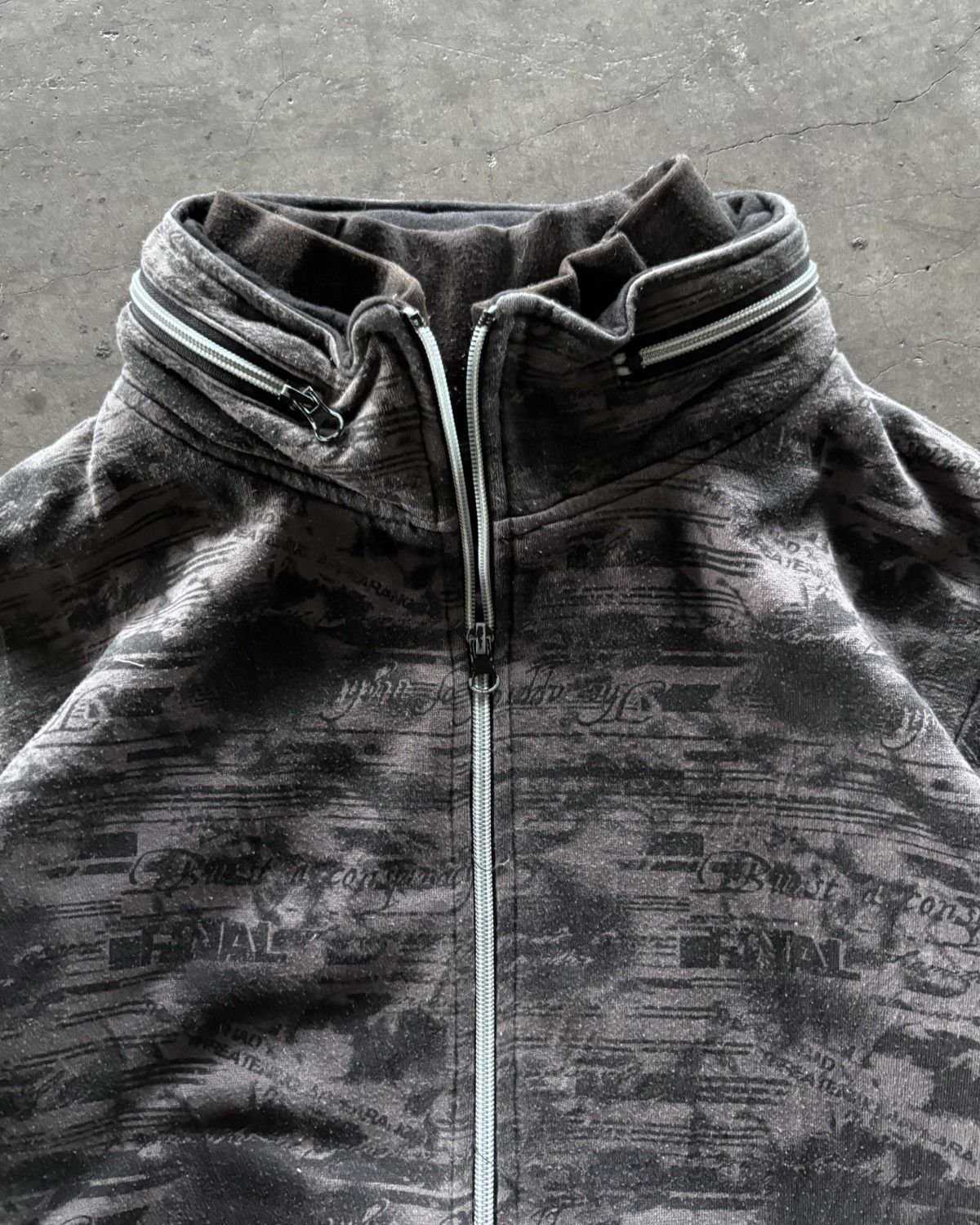 If Six Was Nine × Japanese Brand × Le Grande Bleu (L.G.B.) Pract Ifsixwasnine lgb style Poem Bono Hoodie Size US L / EU 52-54 / 3 - 3 Thumbnail