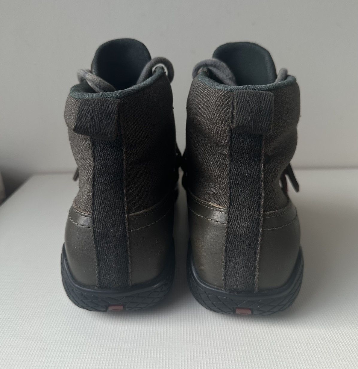 Prada Prada FW99 Leather square toe strap military boots Size US 8 / IT 38 - 10 Thumbnail