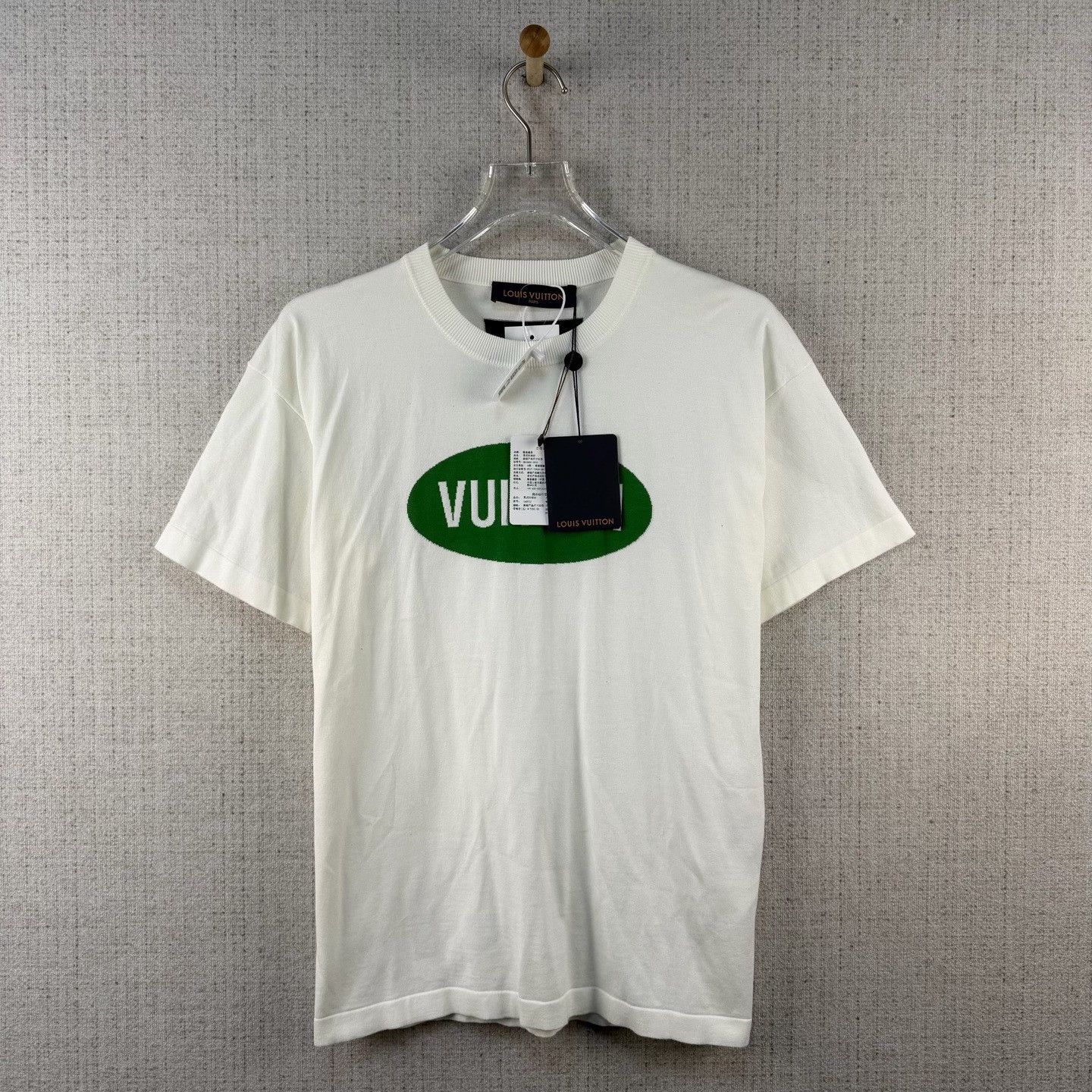 Louis Vuitton Louis Vuitton SS22 Letter Intarsia Knit Tee Size XS / US 0-2 / IT 36-38 - 1 Thumbnail