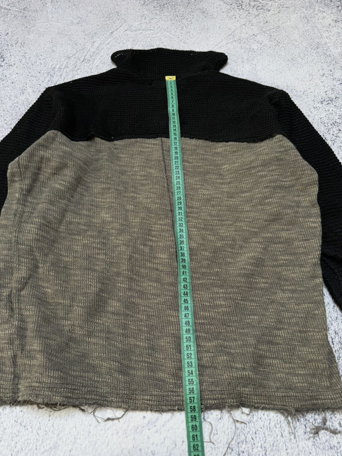 If Six Was Nine 00s Y2K Distressed Knit Sweater Opium Japanese Style Sweater Size S / US 4 / IT 40 - 16 Thumbnail