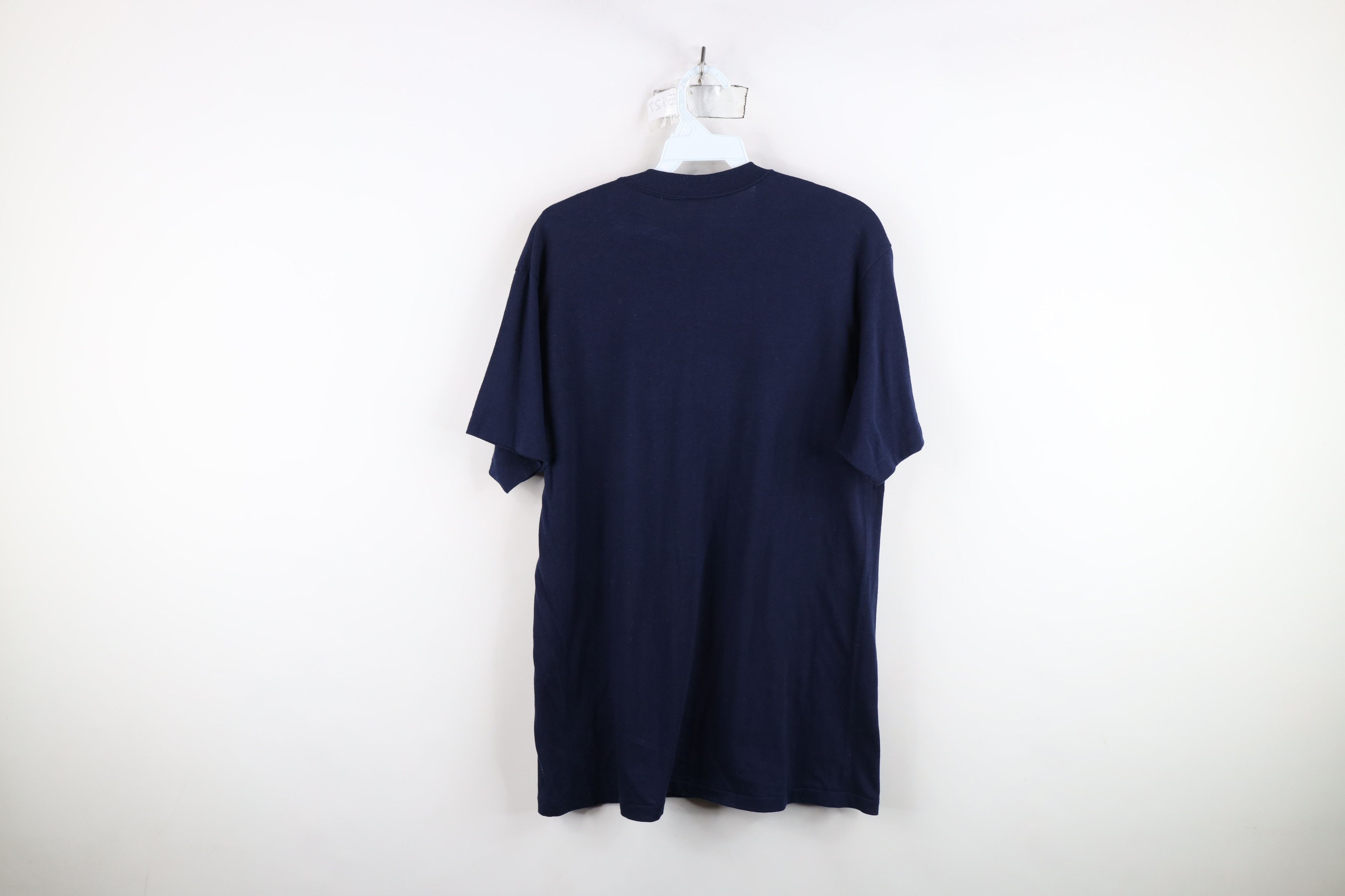 Vintage Vintage 80s 90s Boston Red Sox Baseball T-Shirt Blue USA Size US L / EU 52-54 / 3 - 11 Thumbnail