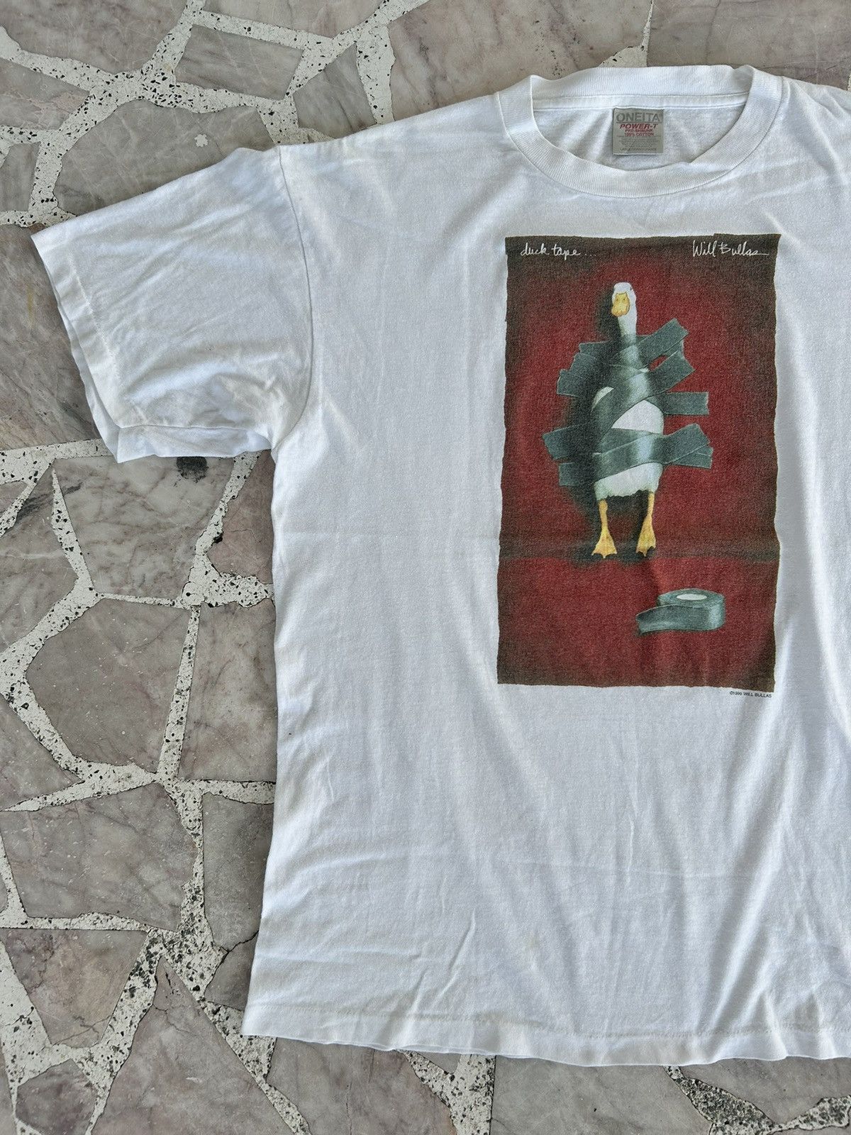 Vintage Ductape by will bullas art tee vintage Size US L / EU 52-54 / 3 - 3 Thumbnail
