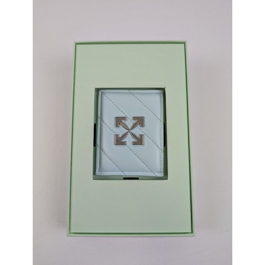 Off-White o1rshd1 DUP / Size: OS / Jack Hammer Card Case in Light Blue Size ONE SIZE - 5 Thumbnail