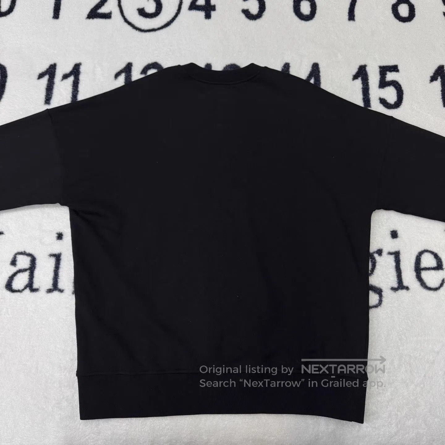 Rick Owens Black Oversized Sweatshirt with Geometric Logo. Size US M / EU 48-50 / 2 - 3 Thumbnail