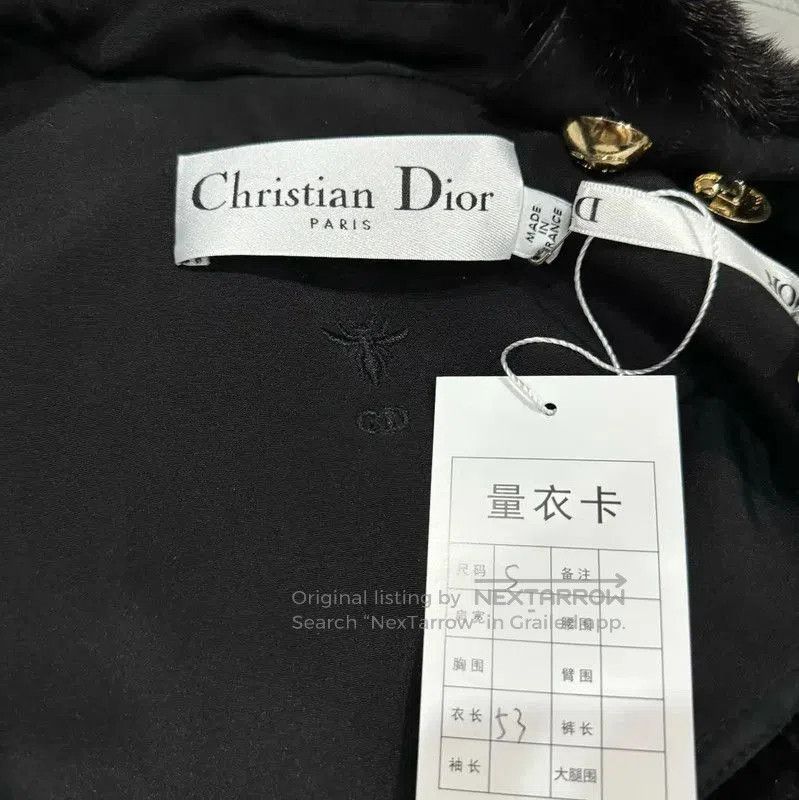 Dior Dior Black Faux Fur Women's Jacket . Size S / US 4 / IT 40 - 5 Thumbnail