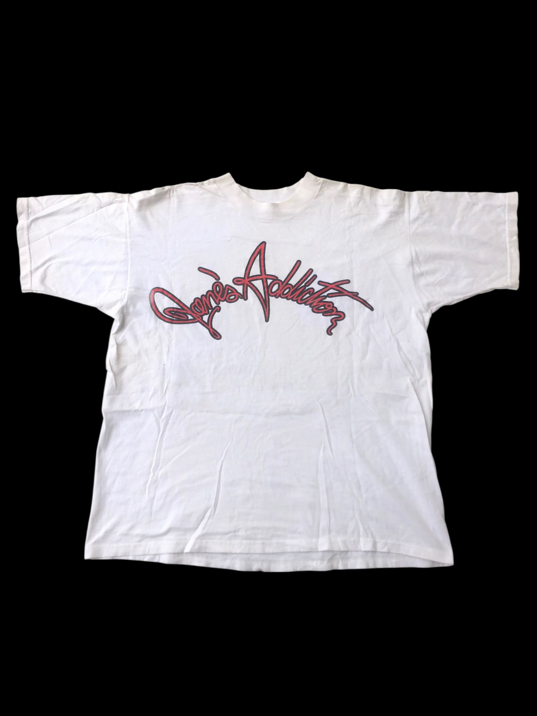 Jane's Addiction 🔥Vintage 90s JANE'S ADDICTION Tour Grunge Band T-Shirt Rare Size US L / EU 52-54 / 3 - 1 Thumbnail
